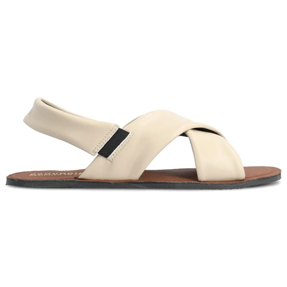 Дамски обувки barefoot Groundies Women's Verona Vegan Sandals - Beige