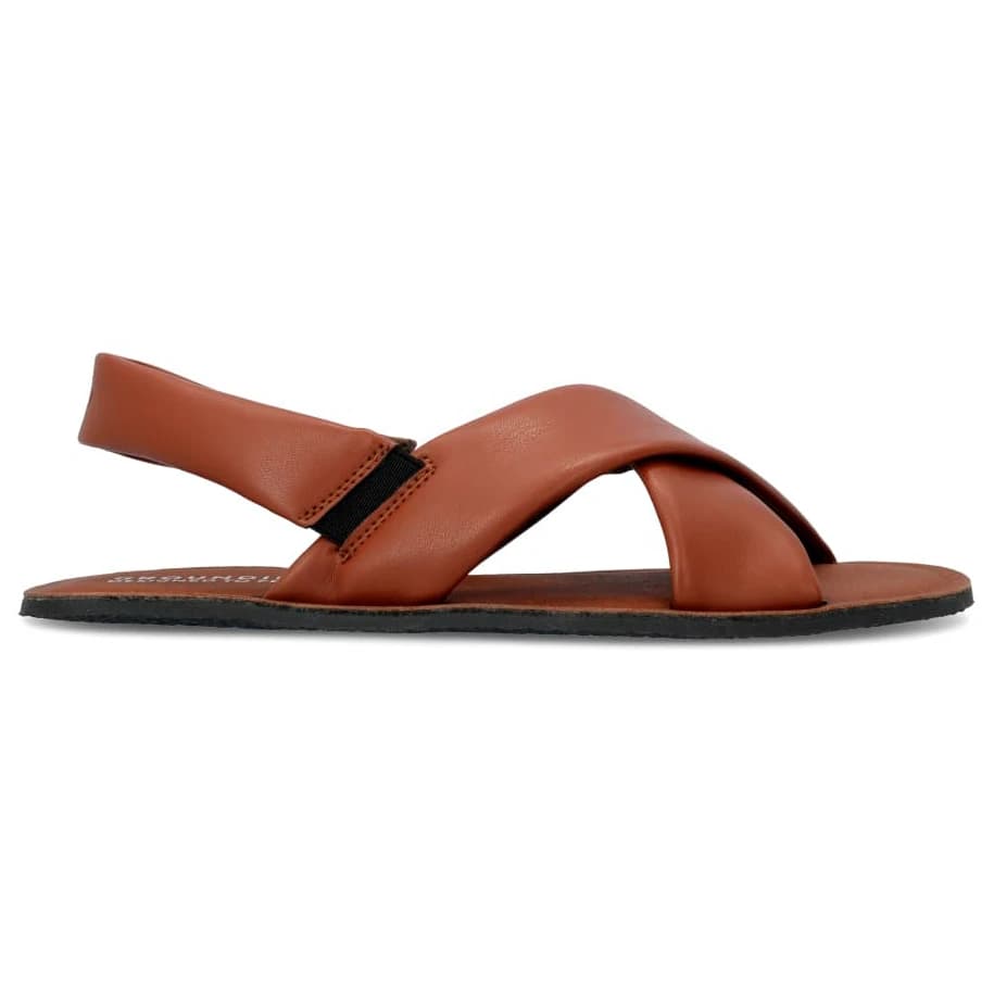 Дамски обувки barefoot Groundies Women's Verona Vegan Sandals - Caramel