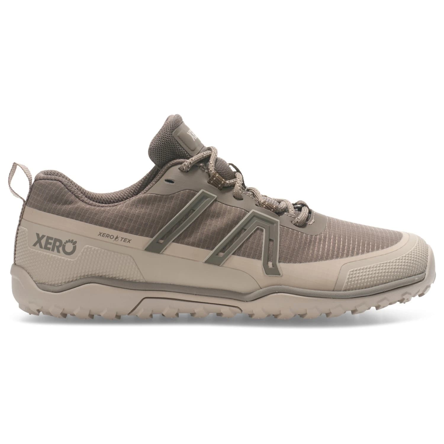 Дамски обувки barefoot Xero Shoes Women's Scrambler Trail Low WP Barefoot shoes - Morel / Pure Cashmere