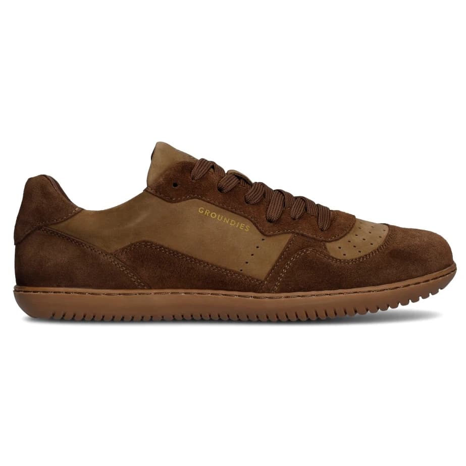 Дамски обувки barefoot Groundies Women's Nova GO1 2.0 Barefoot shoes - Chocolate