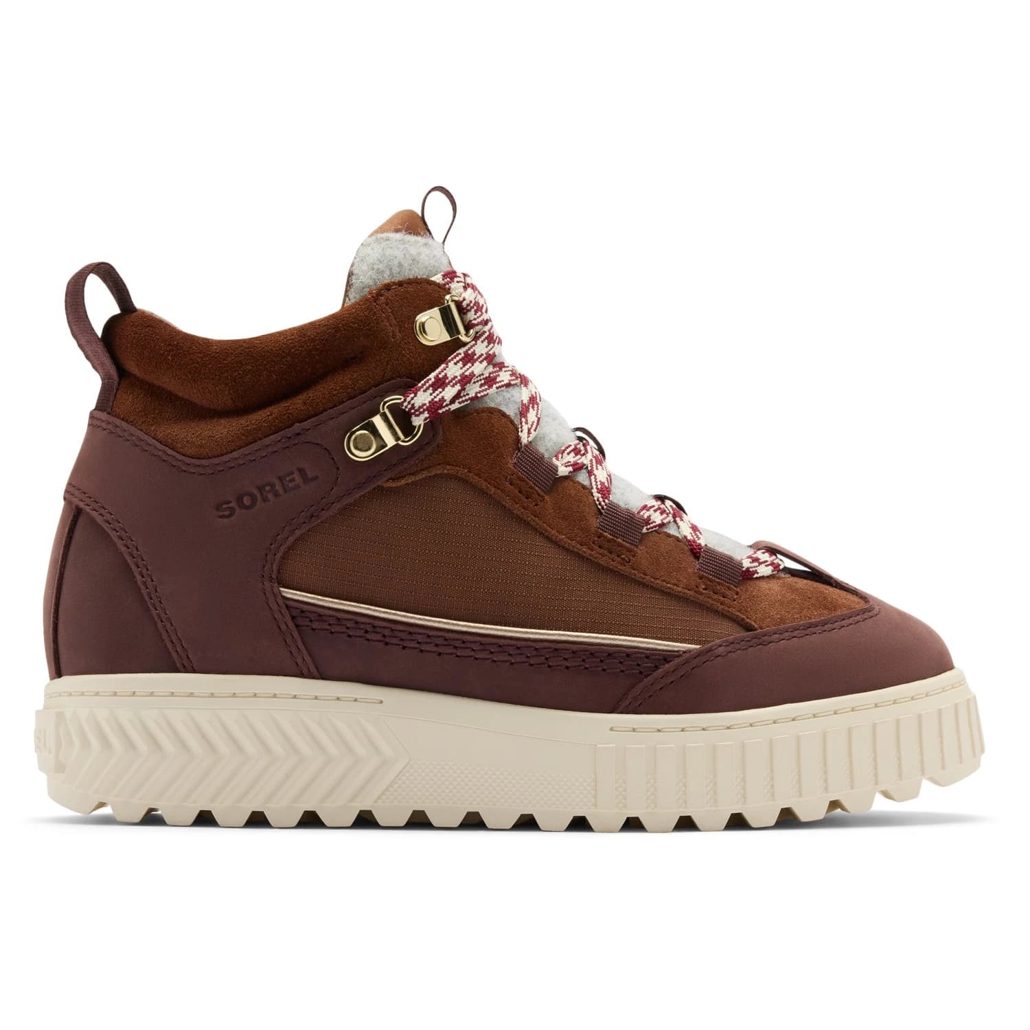 Ежедневни боти Sorel Women's Ona Ave Peak Boot WP Casual boots - Dark Auburn / Red Lodge