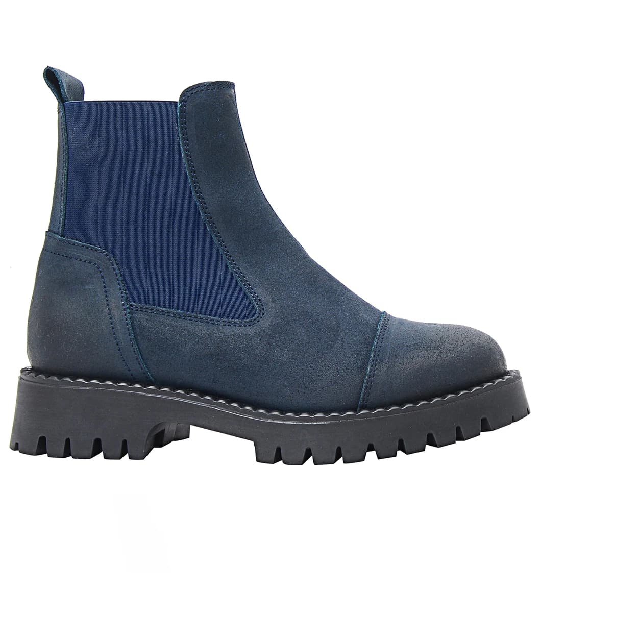 Ежедневни боти Ten Points Women's Penny Chelsea Suede Boots Casual boots - Dark Blue