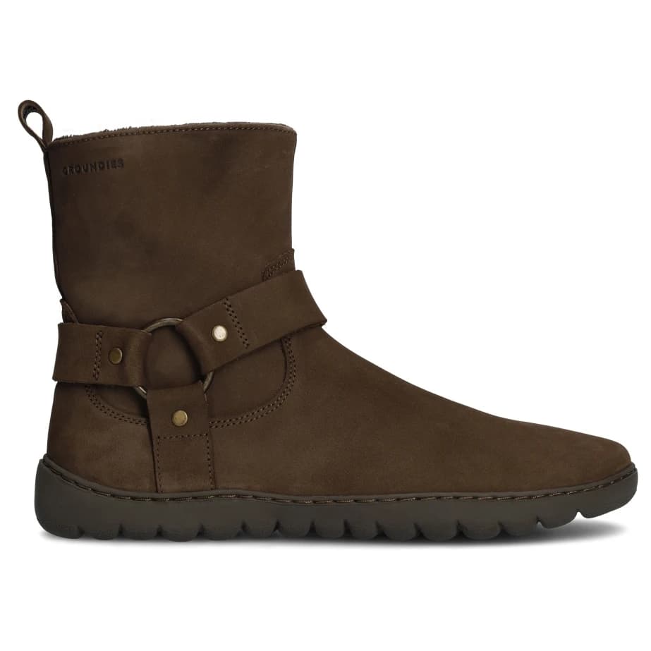 Дамски обувки barefoot Groundies Women's Phoenix 2.0 Barefoot shoes - Chocolate