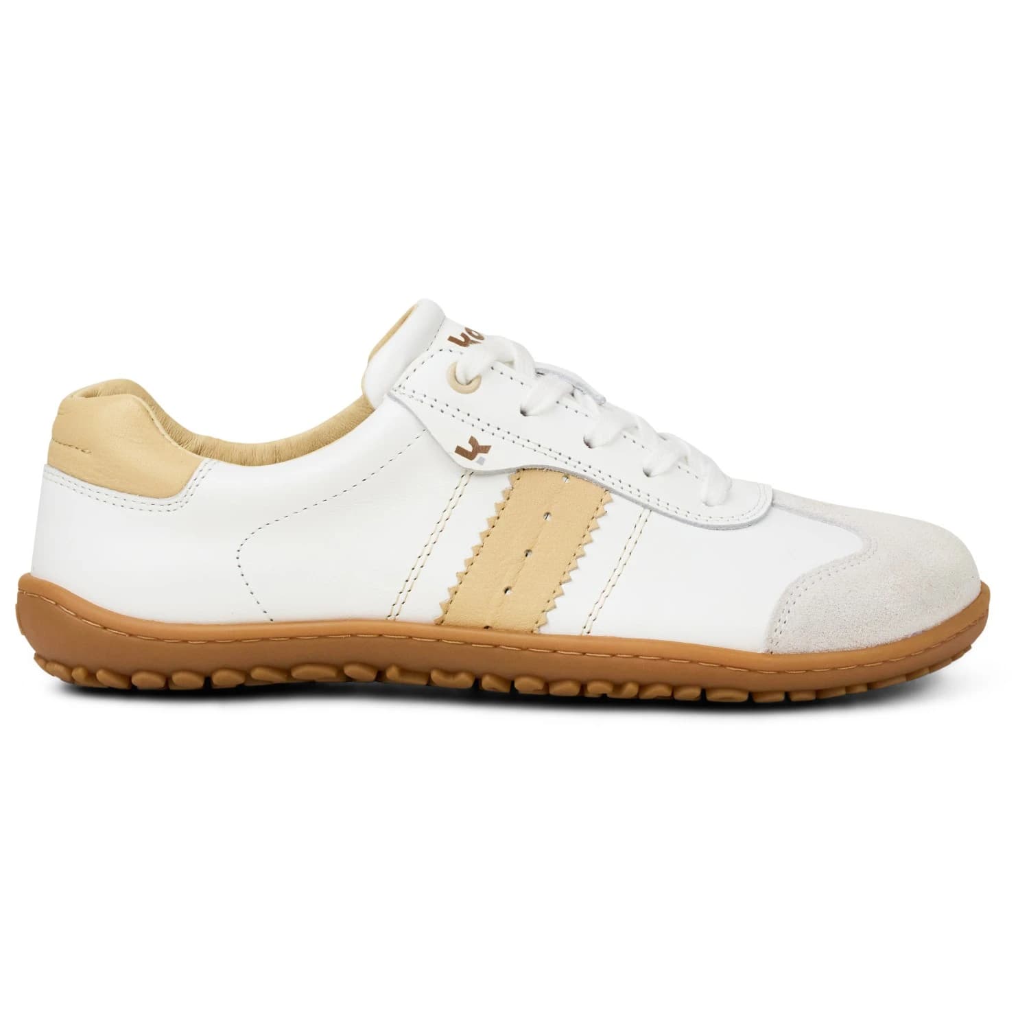 Дамски обувки barefoot Koel Women's Ila Napa Suede 3.0 Barefoot shoes - Off White / Beige