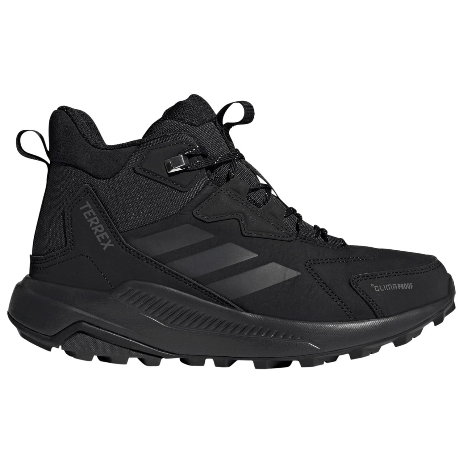 Дамски ежедневни боти adidas Terrex Women's Anylander Mid Lea ClimaProof Casual boots - Core Black / Carbon / Grey Four