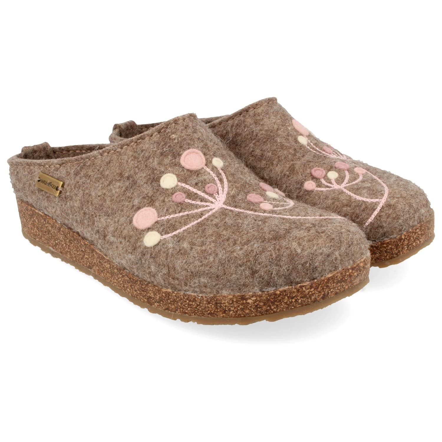 Дамски пантофи Haflinger Women's Grizzly Amaya Slippers - Peat