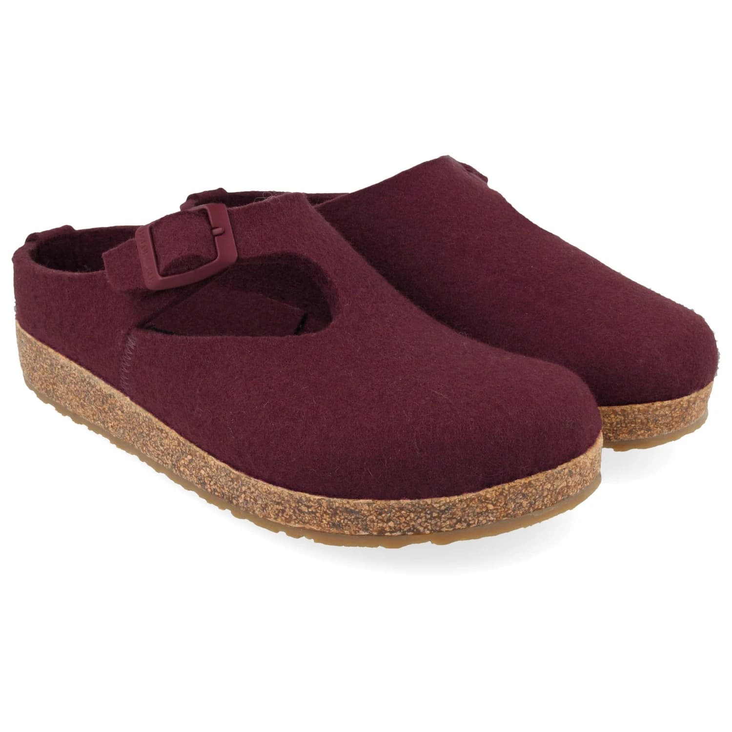 Дамски пантофи Haflinger Women's Grizzly Sharon Slippers - Bordeaux