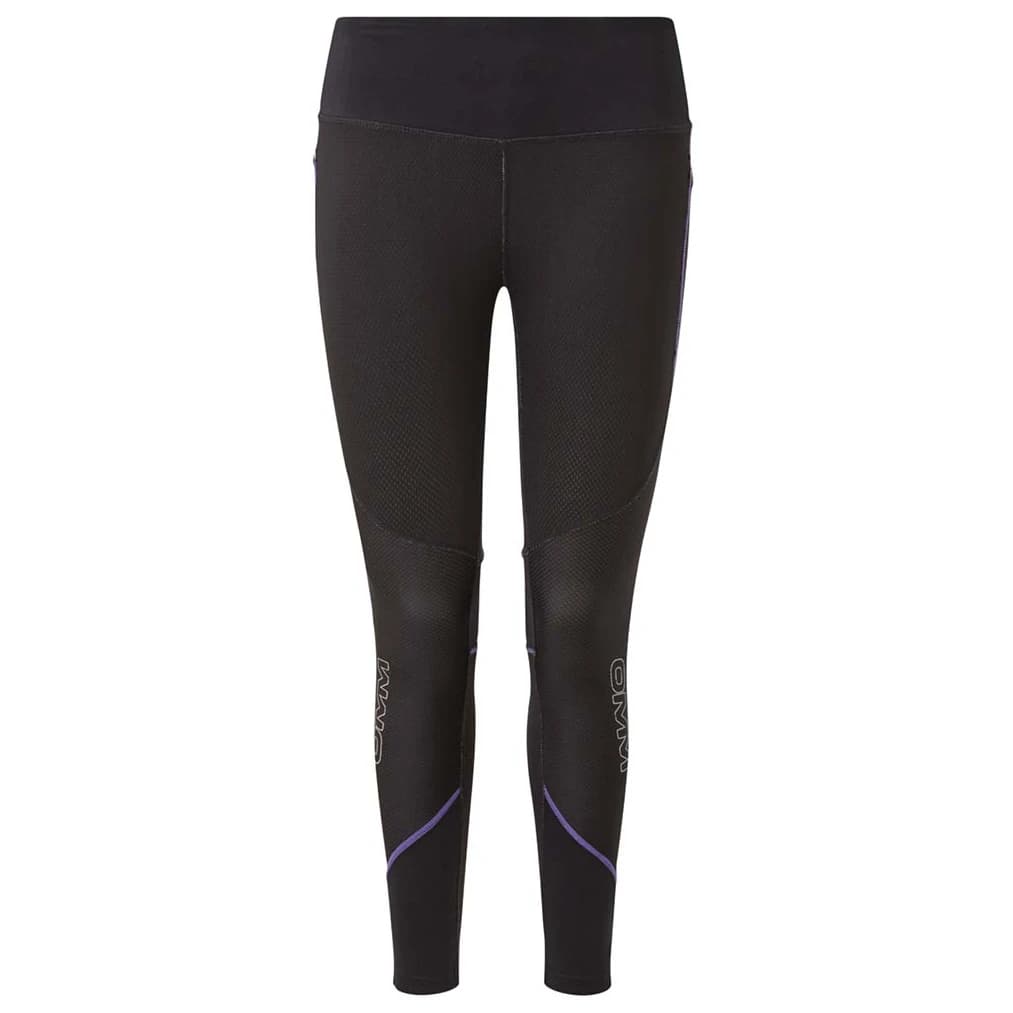 Дамски клин за бягане OMM Women's Flash Winter Tights Running tights - Black / Purple