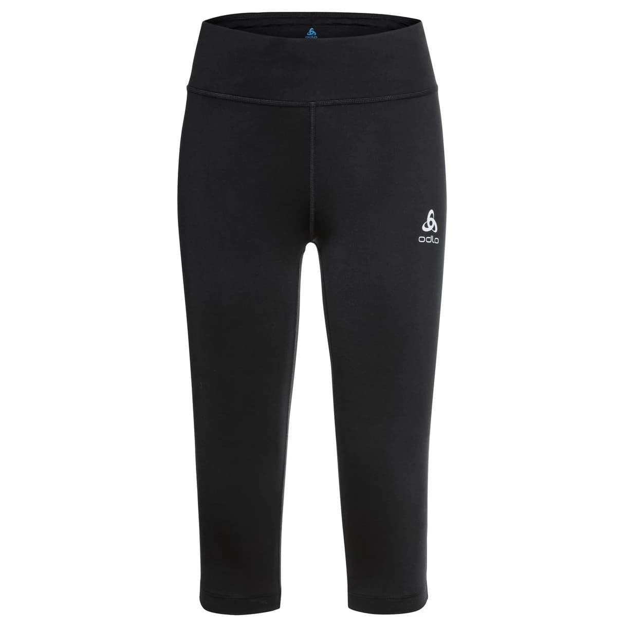 Дамски клин за бягане Odlo Women's Tights 3/4 Essential Polyester Running tights - Black
