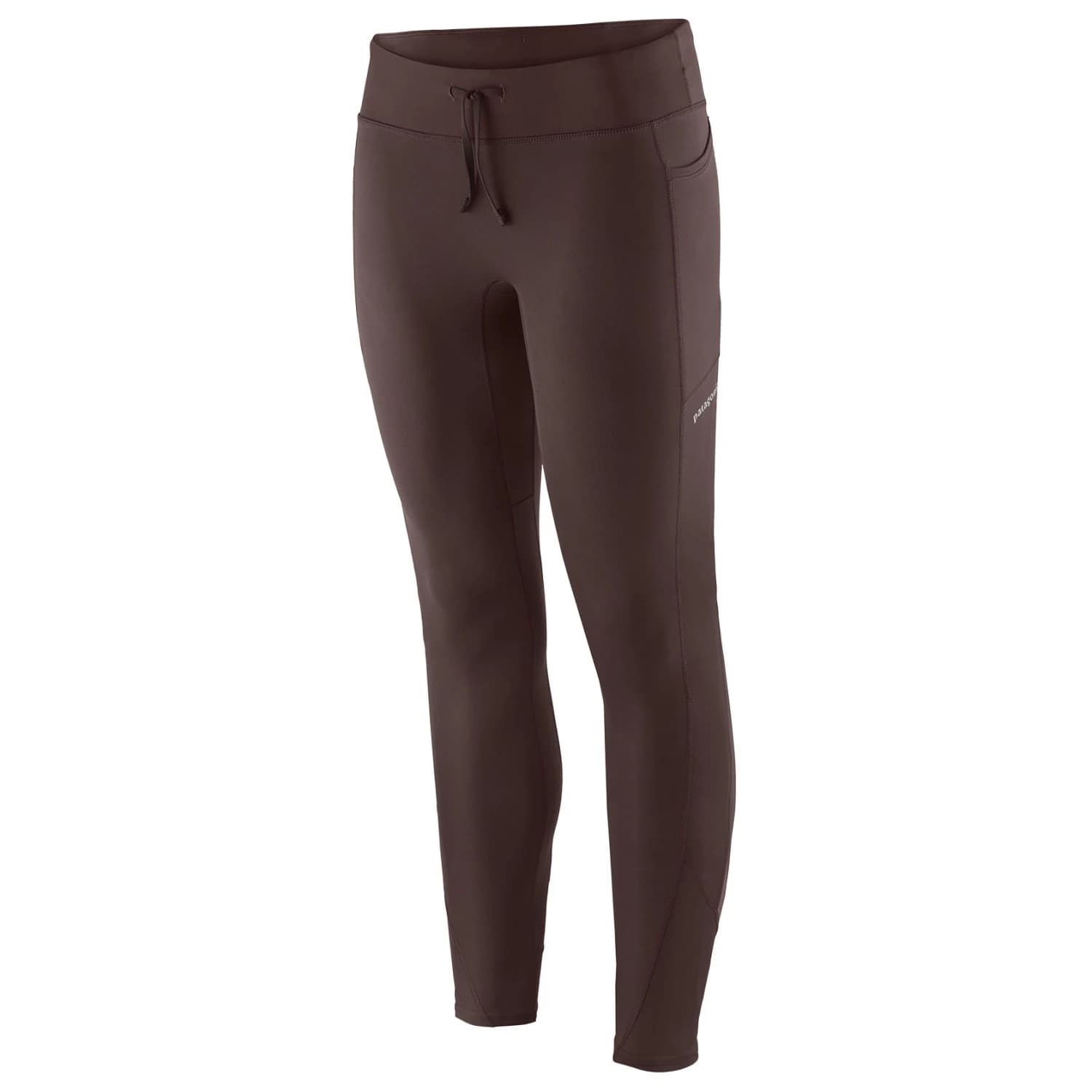 Панталон за бягане Patagonia Women's Peak Mission Tights 27'' Running tights - Den Brown