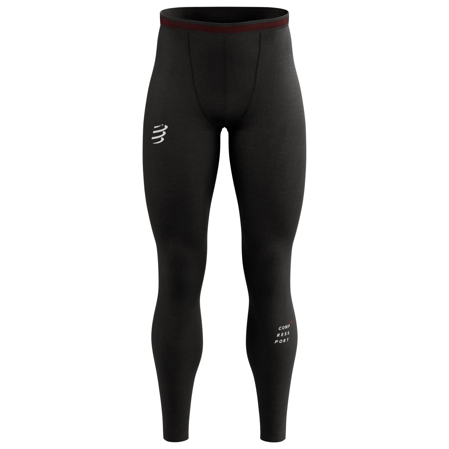 Дамски клин за бягане Compressport Women's Under Control Full Tight Running tights - Black