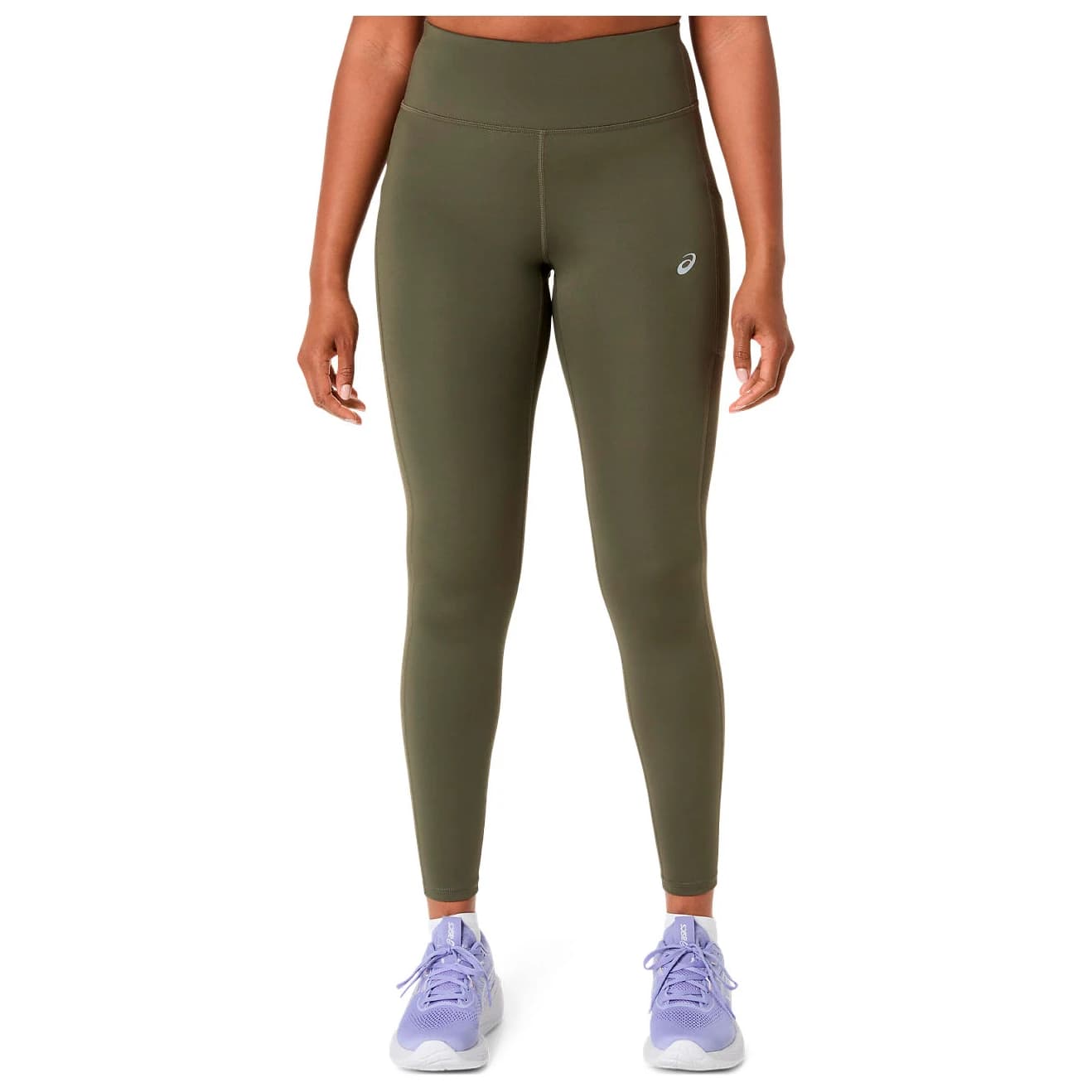 Дамски клин за бягане Asics Women's Core Tight Running tights - Dark Olive
