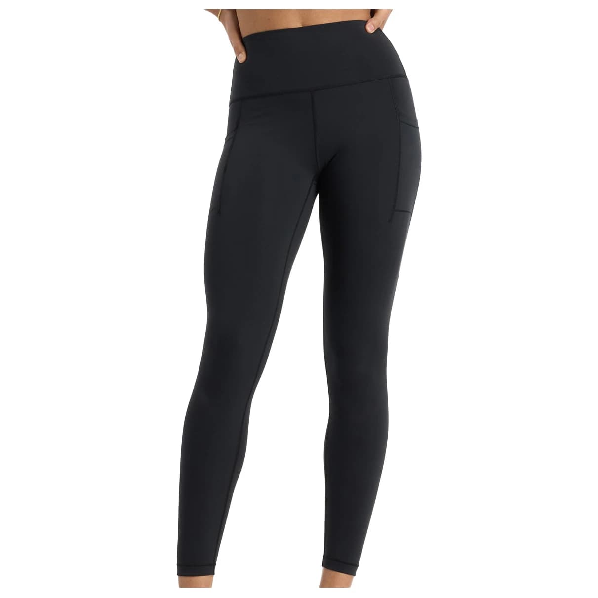 Дамски клин за бягане New Balance Women's Sleek Pocket High Rise Legging 25'' Running tights - Black