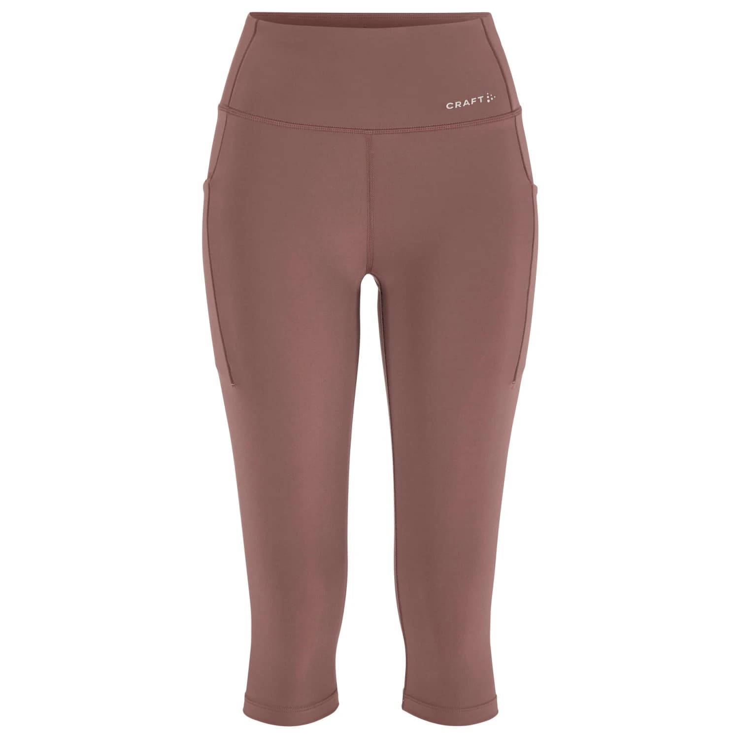 Дамски клин за бягане Craft Women's Essence Capri 3 Running tights - Flint