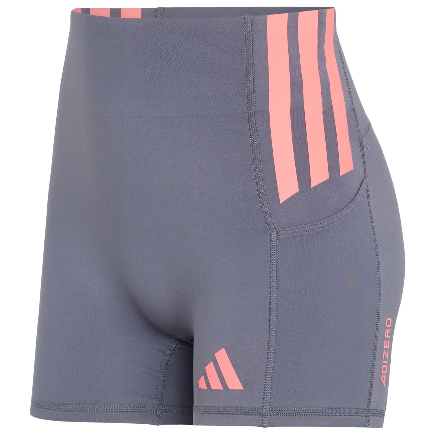 Дамски шорти за бягане adidas Women's Adizero Short Leggings Running tights - Onix