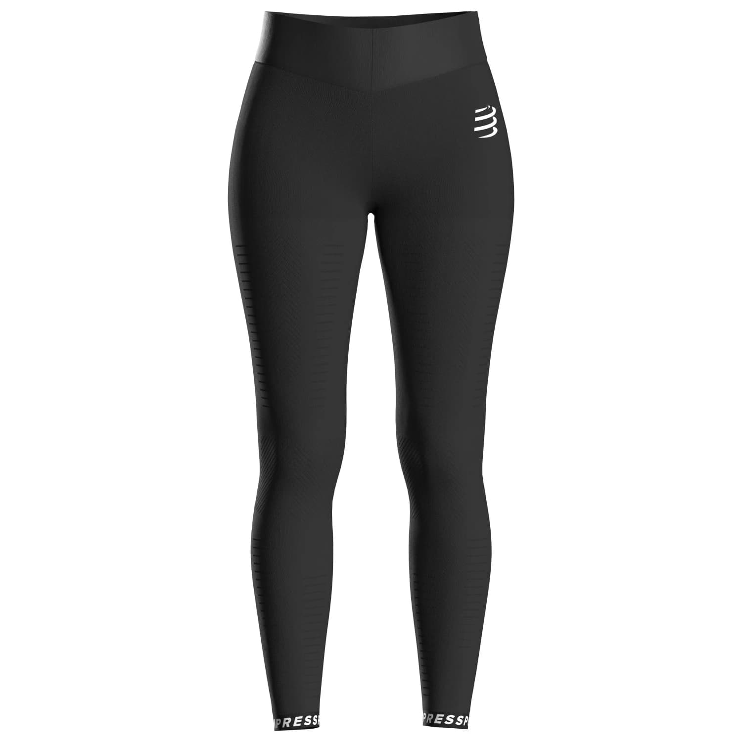Дамски клин за бягане Compressport Women's Recovery Full Tights Running tights - Black