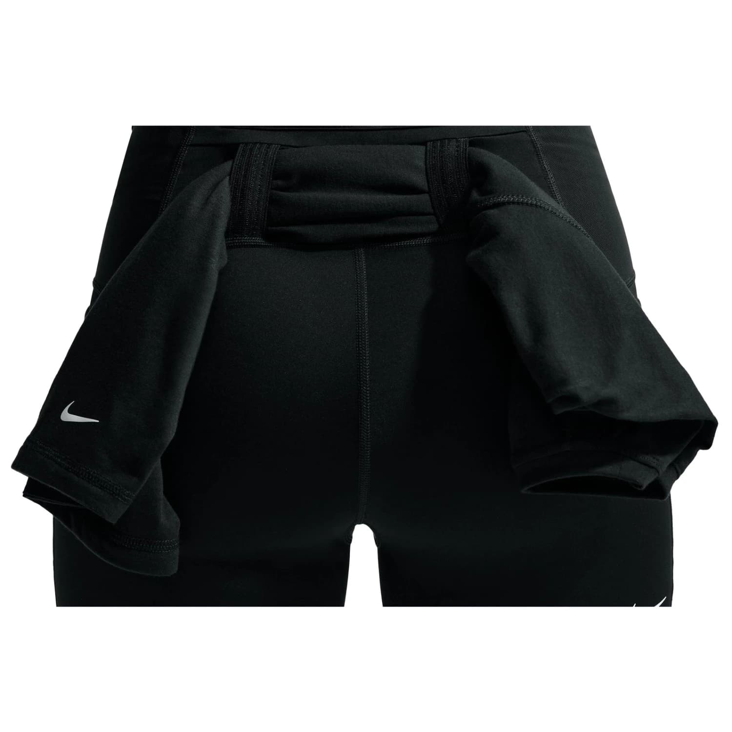 Дамски клин за бягане Nike Women's ACG Trail Dri-Fit High Rise 4'' Running tights - Ironstone / Cave Stone / Summit White