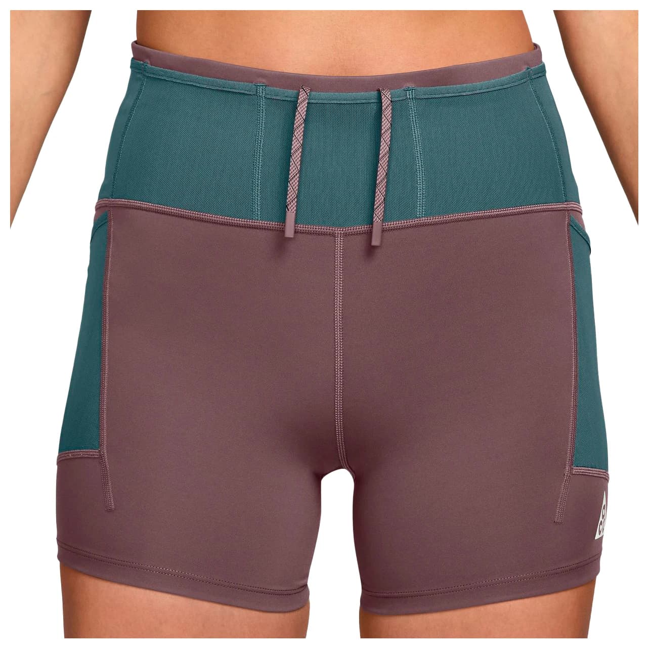 Клин за бягане Nike Women's ACG Trail Dri-Fit High Rise 4'' Running tights - Tattoo / Mineral Slate / Summit White