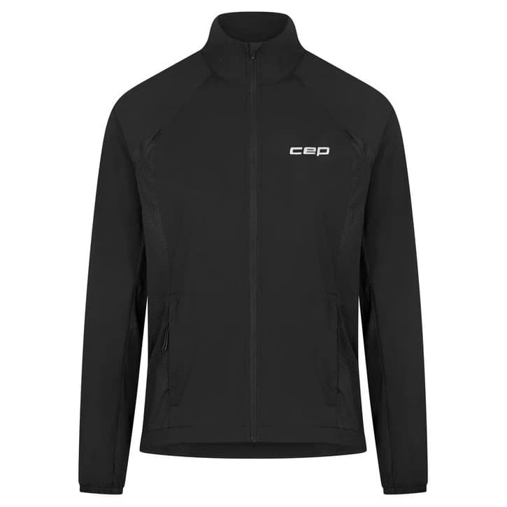 Дамско яке за бягане CEP Women's Run Windbreaker Running jacket - Black