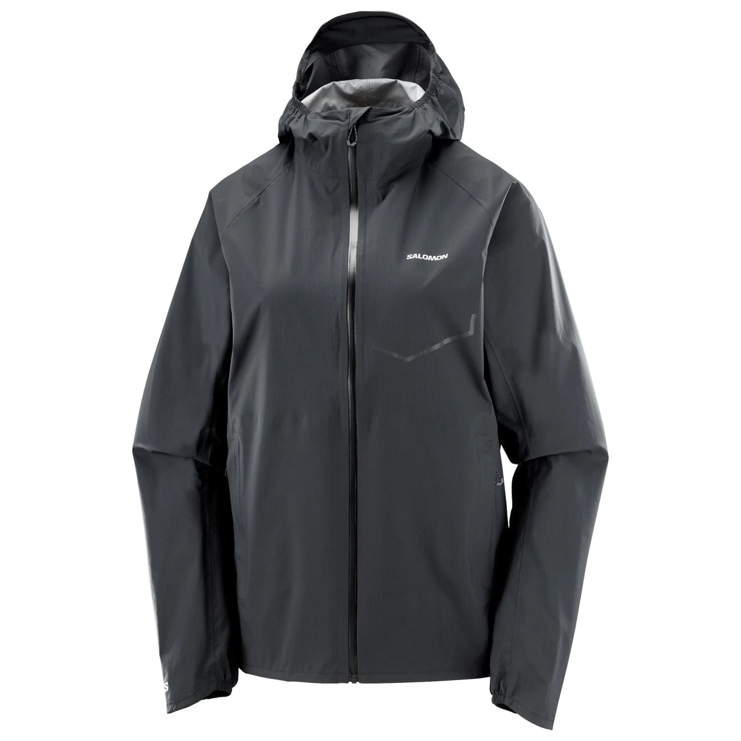 Дамско яке за бягане Salomon Women's Bonatti Waterproof Jacket Running jacket - Deep Black