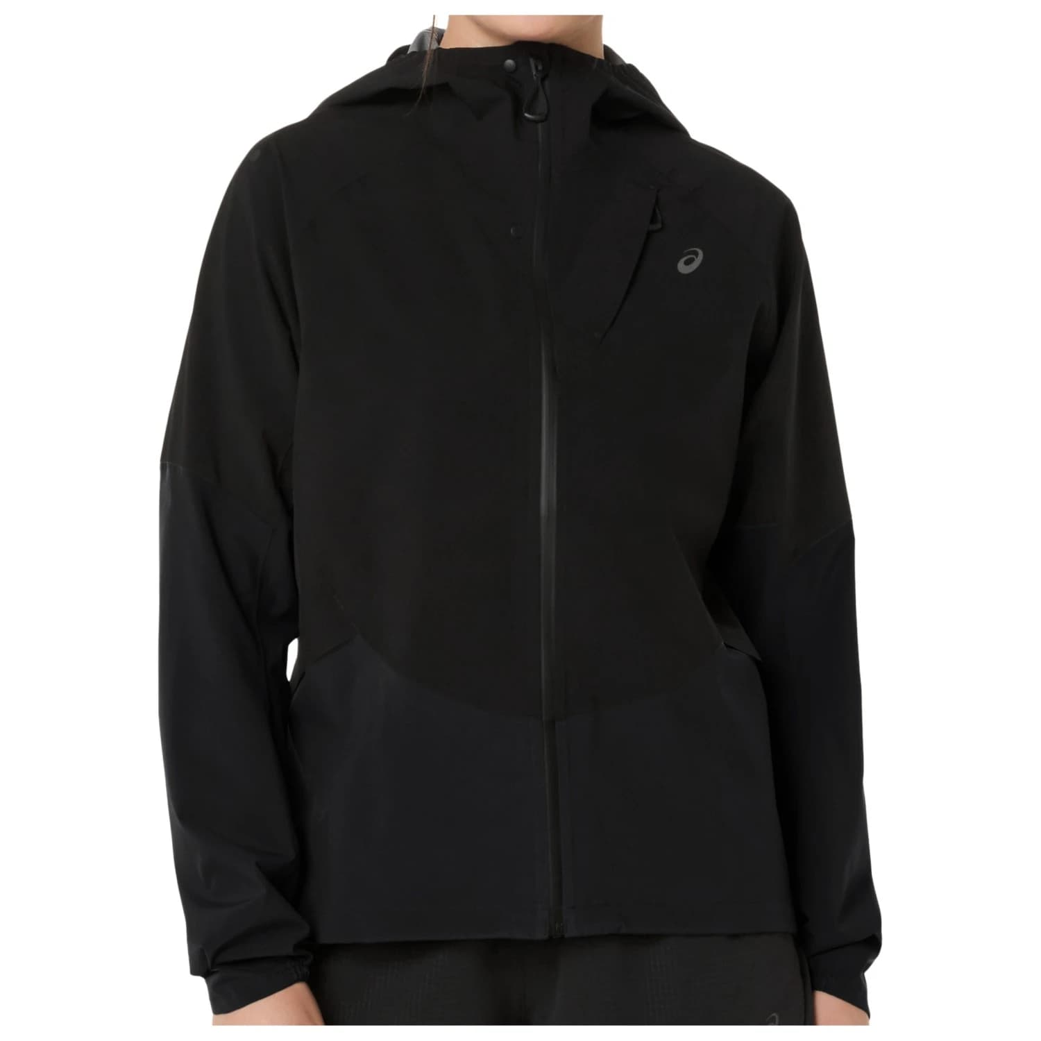 Дамско яке за бягане Asics Women's Metarun Legend Jacket Running jacket - Performance Black