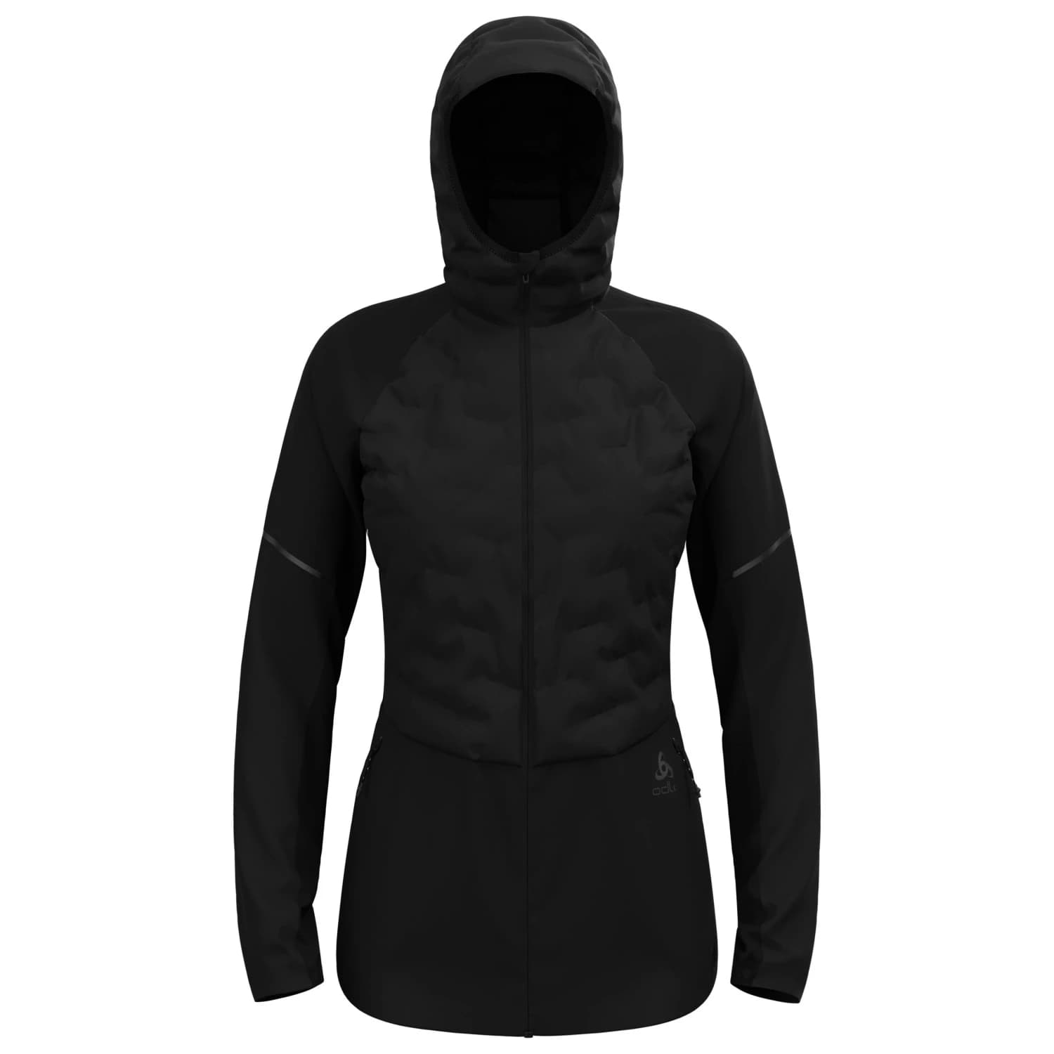 Яке за бягане Odlo Women's Zeroweight Insulator Jacket Running jacket - Black