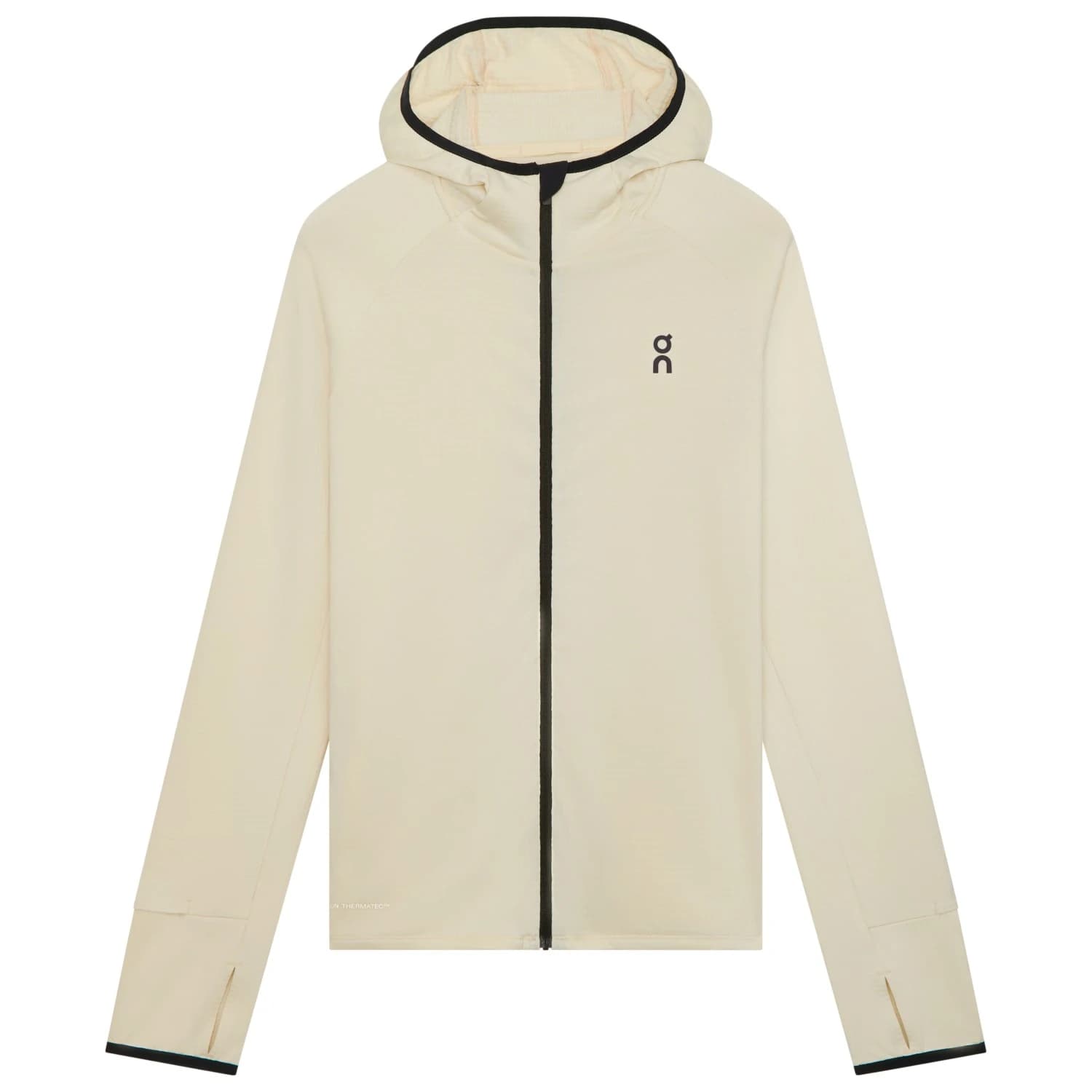 Дамско яке за бягане On Women's Climate Zip Hoodie Running jacket - Hare