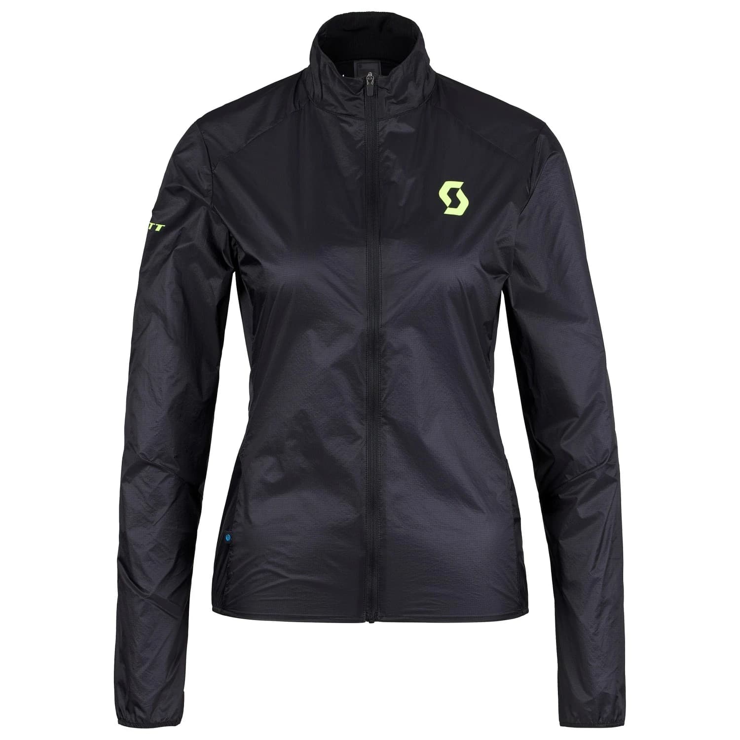 Дамско яке за бягане Scott Women's Jacket RC Run Wb Running jacket - Black / Yellow