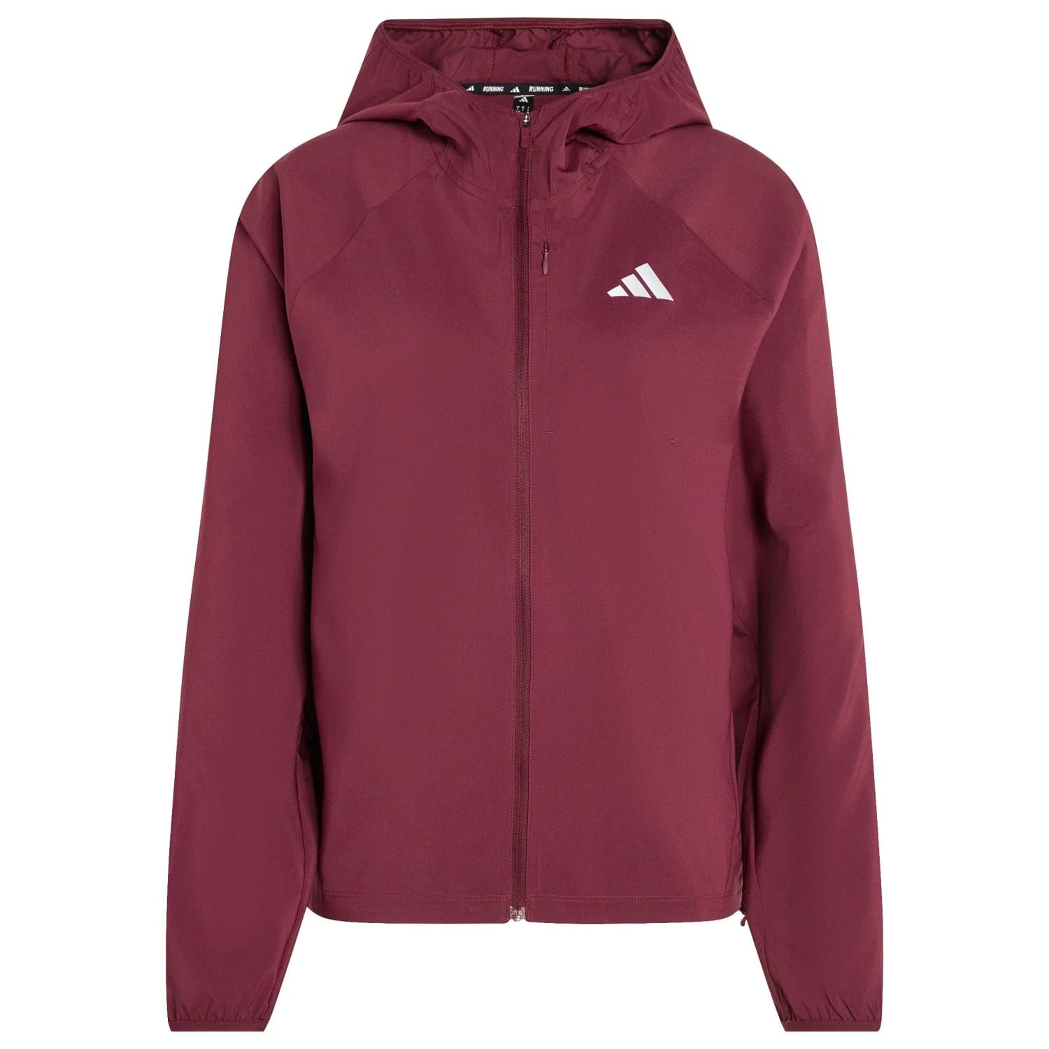 Дамско яке за бягане adidas Women's ADI365 Running Essentials Jacket Running jacket - Maroon
