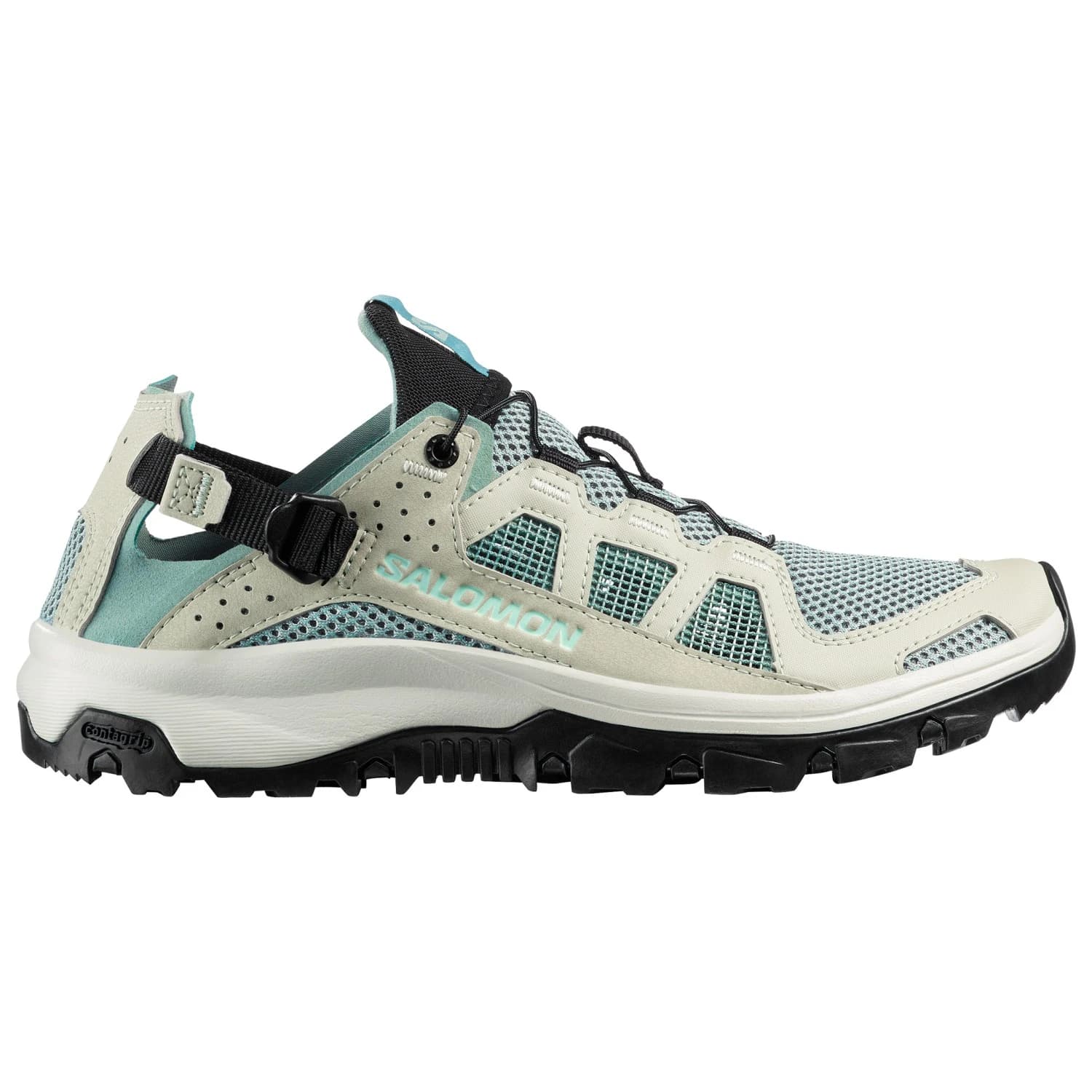 Дамски обувки за вода Salomon Women's Techamphibian 5 Water shoes - Green Milieu / Sea Foam / Clearly Aqua