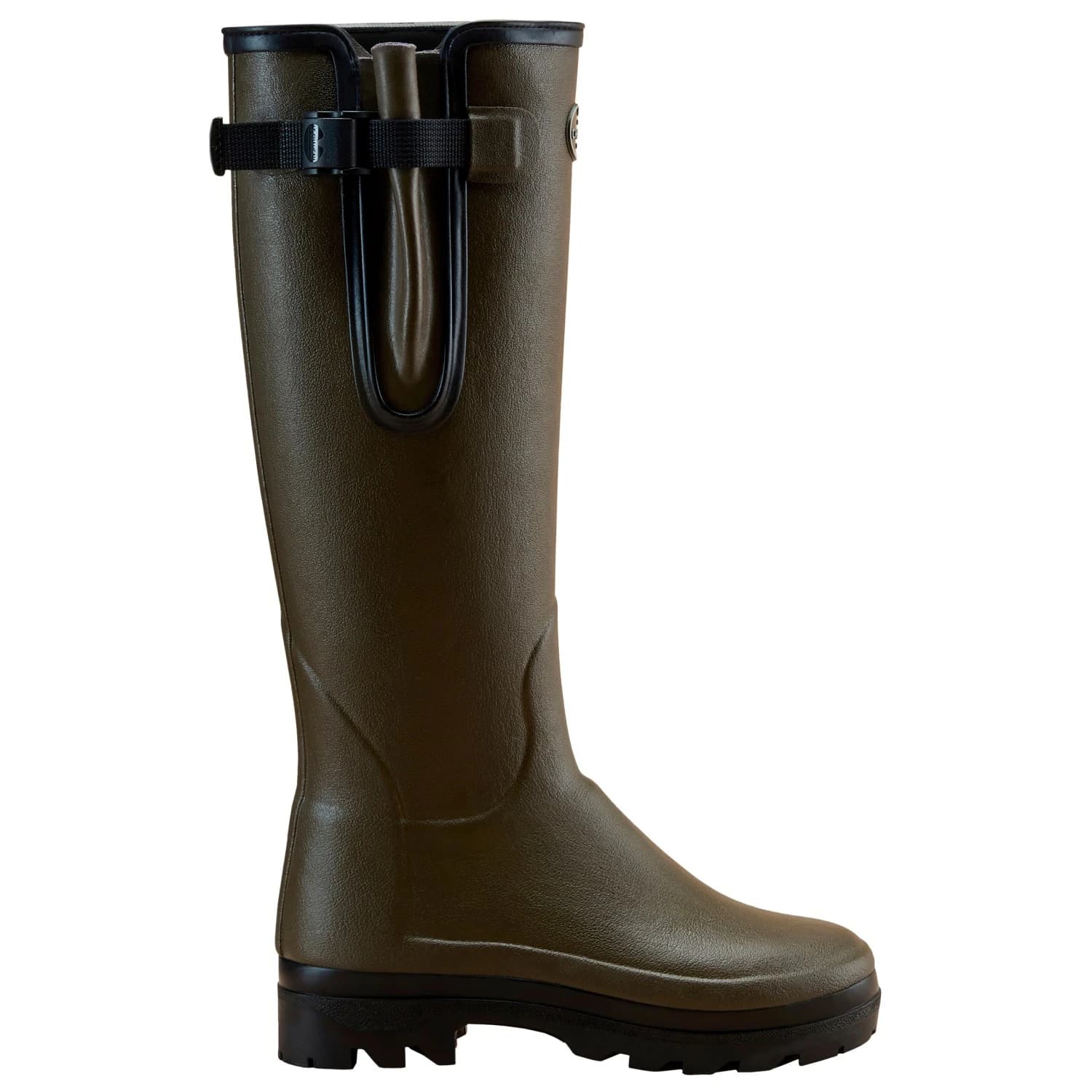Дамски гумени ботуши Le Chameau Women's Vierzonord mit Neoprenfutter Wellington boots - Vert Chameau / Black