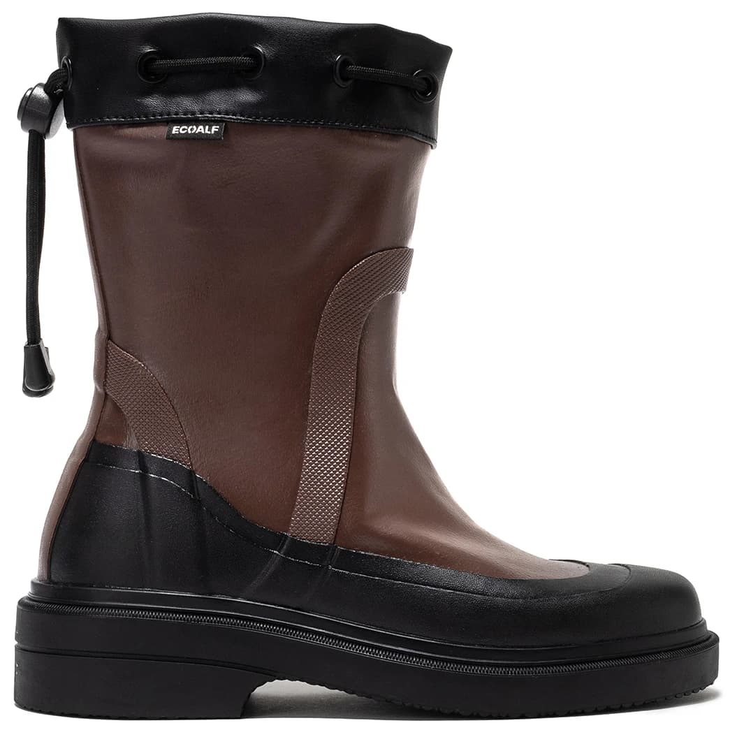 Дамски гумени ботуши Ecoalf Women's Anamaria Rainboot Low Wellington boots - Dark Brown