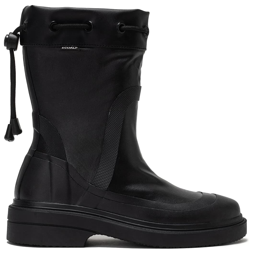 Дамски гумени ботуши Ecoalf Women's Anamaria Rainboot Low Wellington boots - Total Black