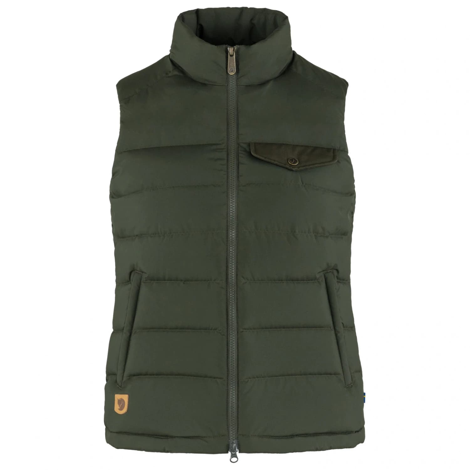 Дамски пухен елек Fjällräven Women's Greenland Down Liner Vest Down vest - Deep Forest