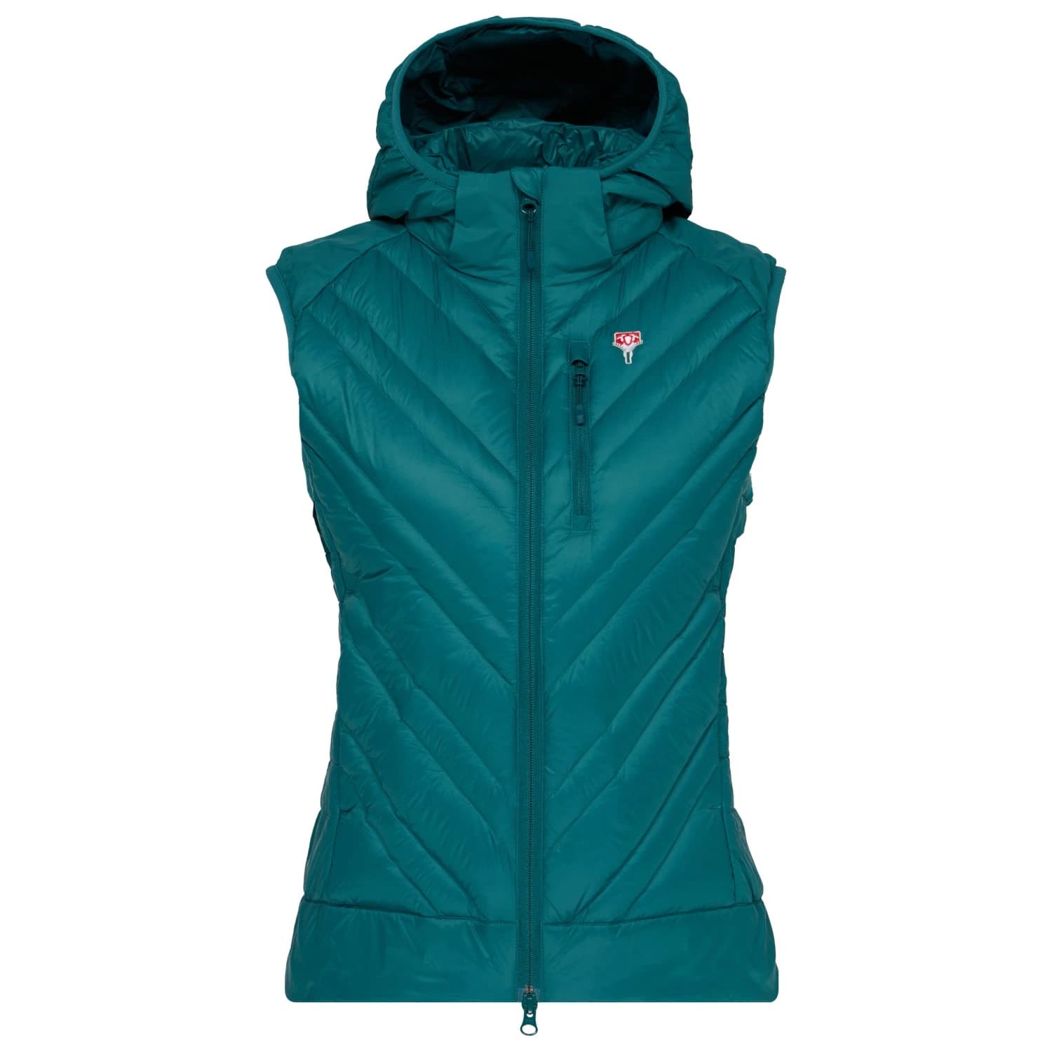 Дамски пухен елек Grüezi Bag Women's Lightful DownWool Vest Down vest - Ocean Green