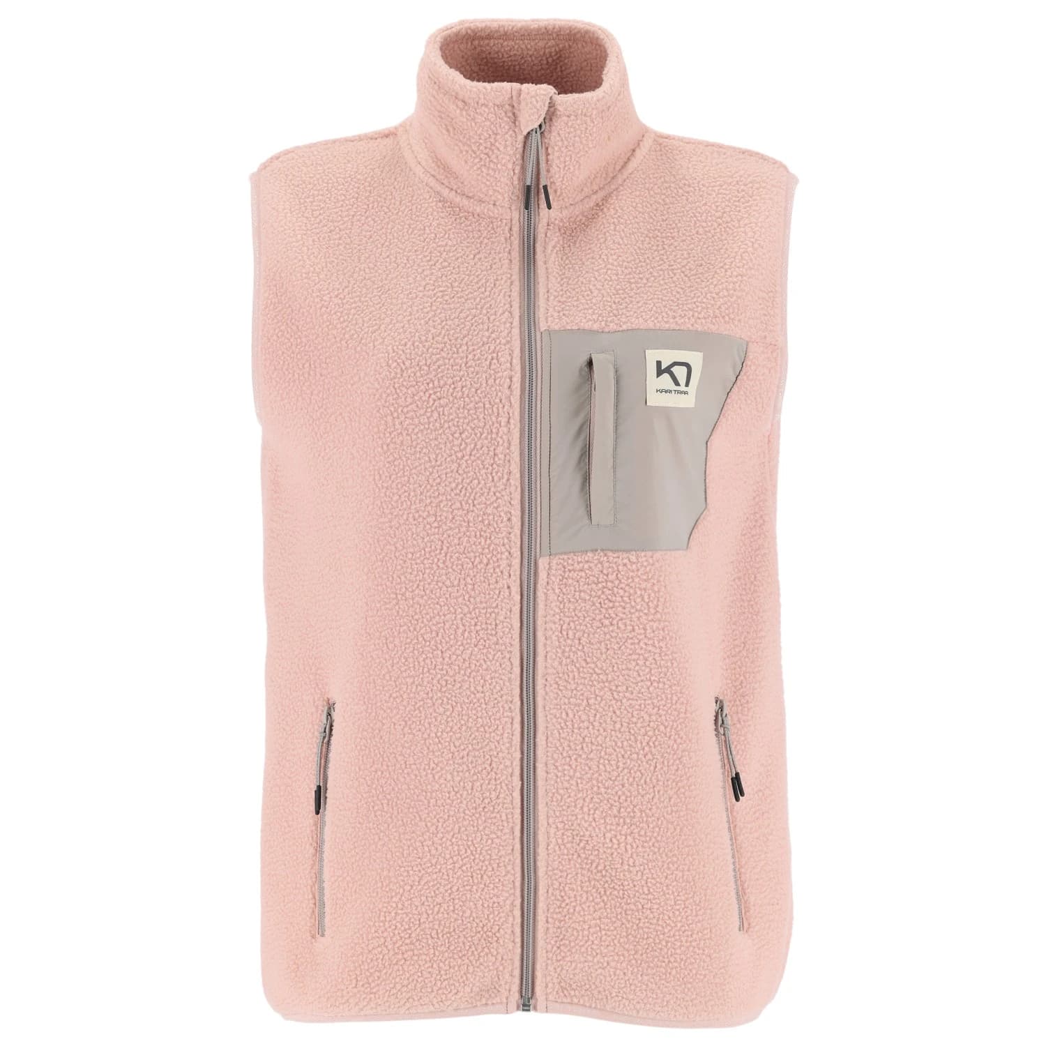 Поларен елек Kari Traa Women's Røthe Vest Fleece vest - Light Dusty Pink