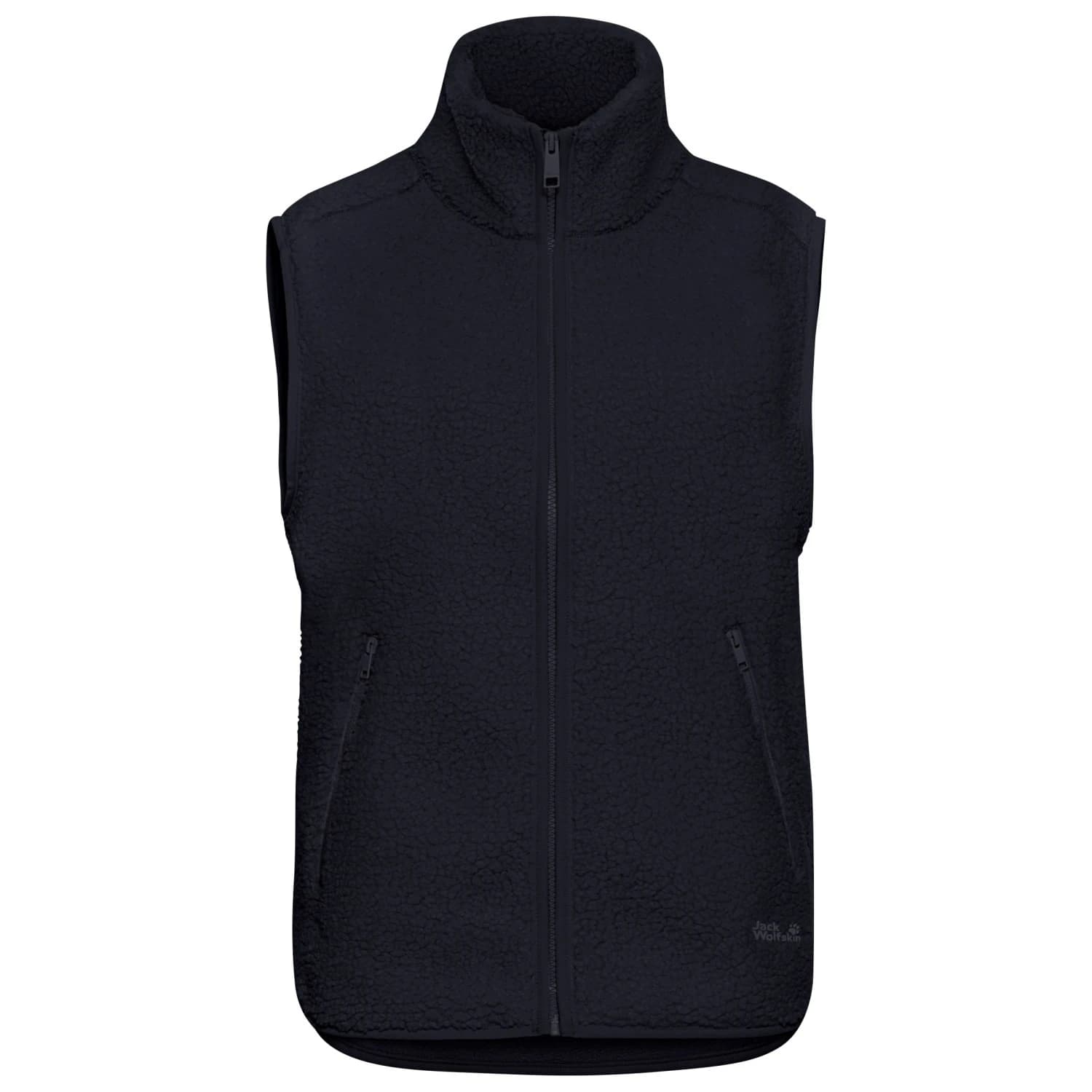 Дамски поларен елек Jack Wolfskin Women's High Curl Vest Fleece vest - Dark Navy