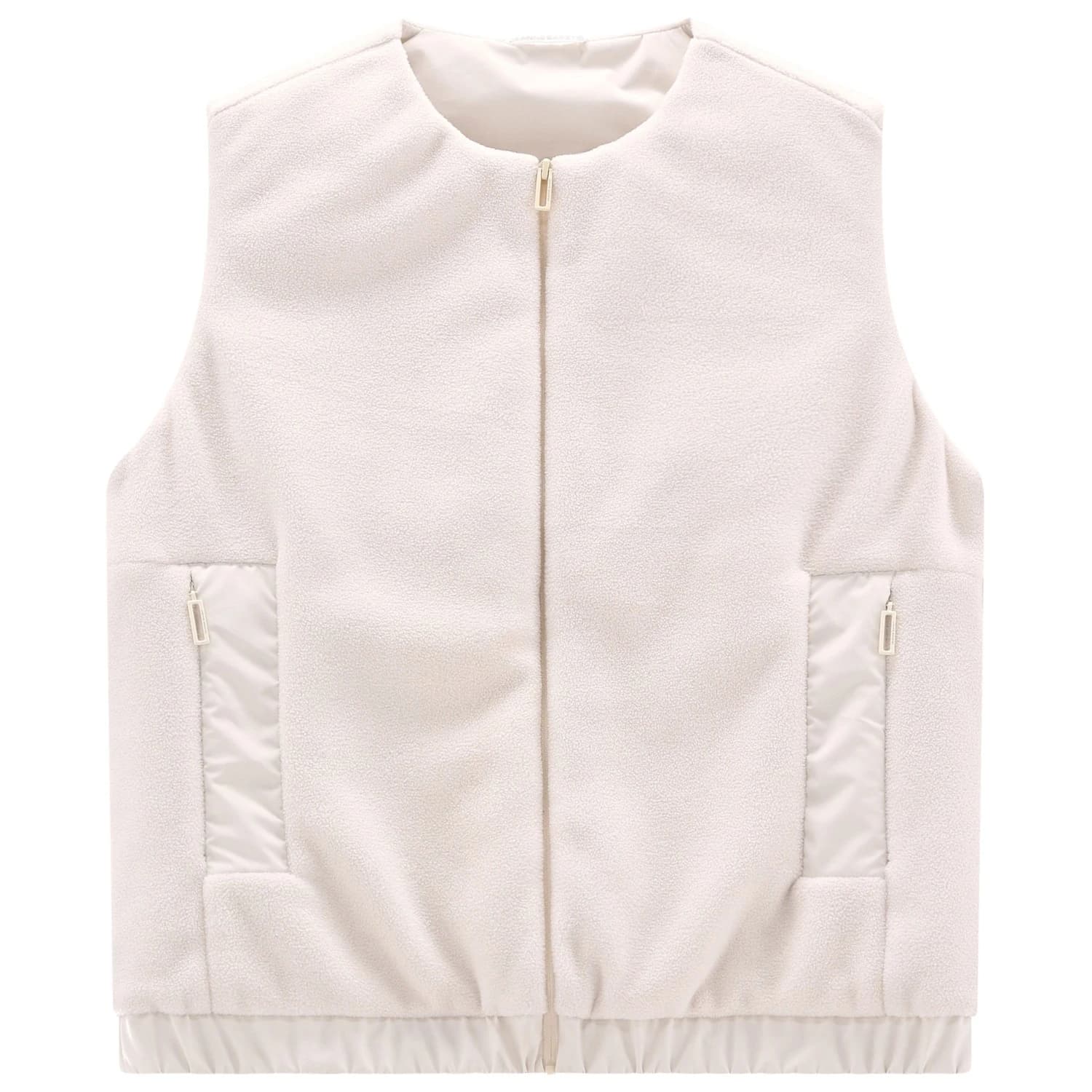 Дамски поларен елек Jeanne Baret Women's Rochefort Cargo Vest Synthetic vest - Snowdrop