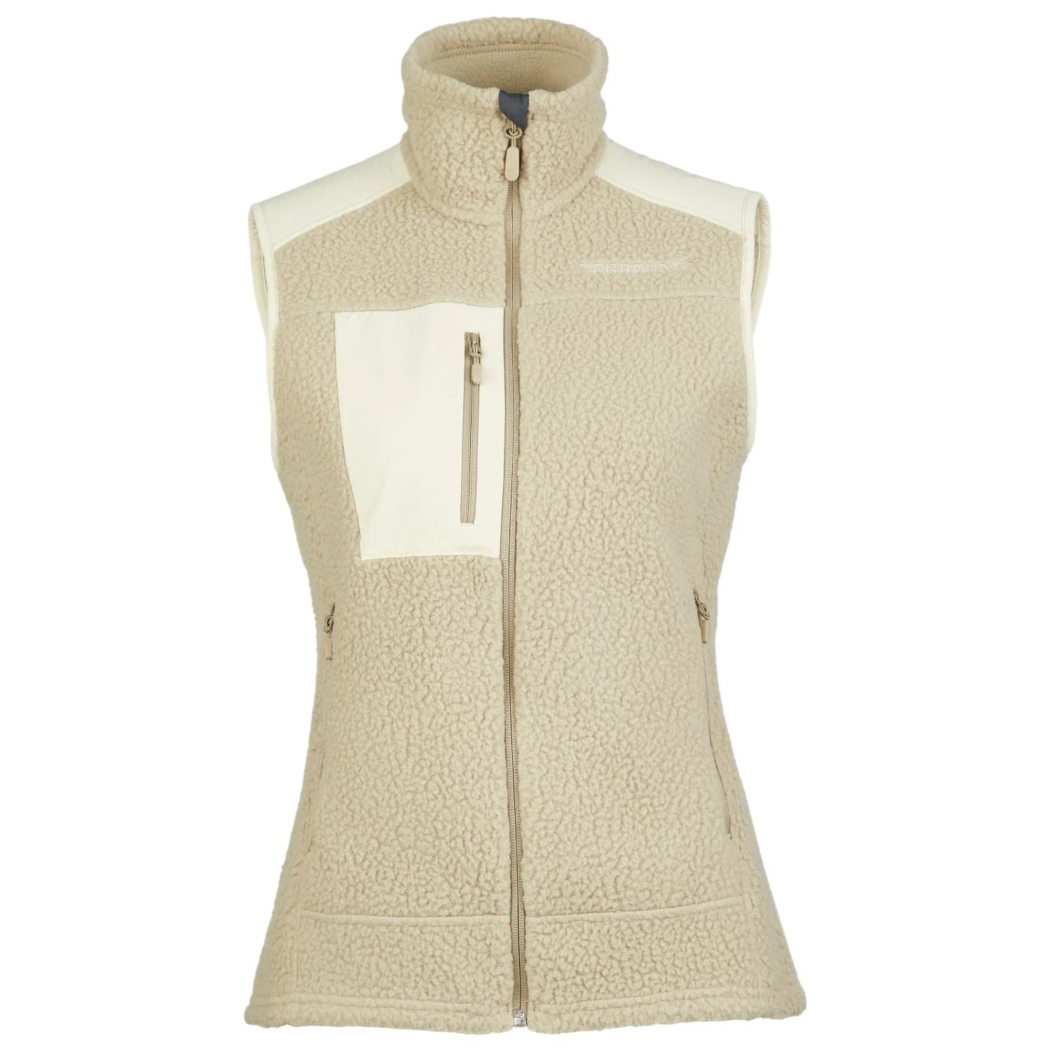 Дамски поларен елек Norrøna Women's Trollveggen Warm3 Vest Fleece vest - Winter Twig