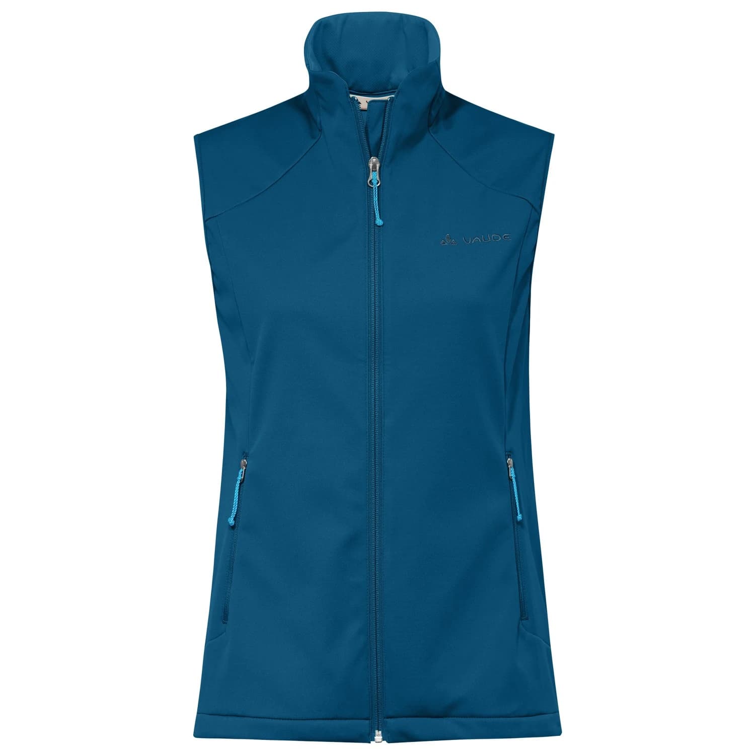 Дамски софтшел елек Vaude Women's Everhike Softshell Vest Softshell vest - Shore Blue