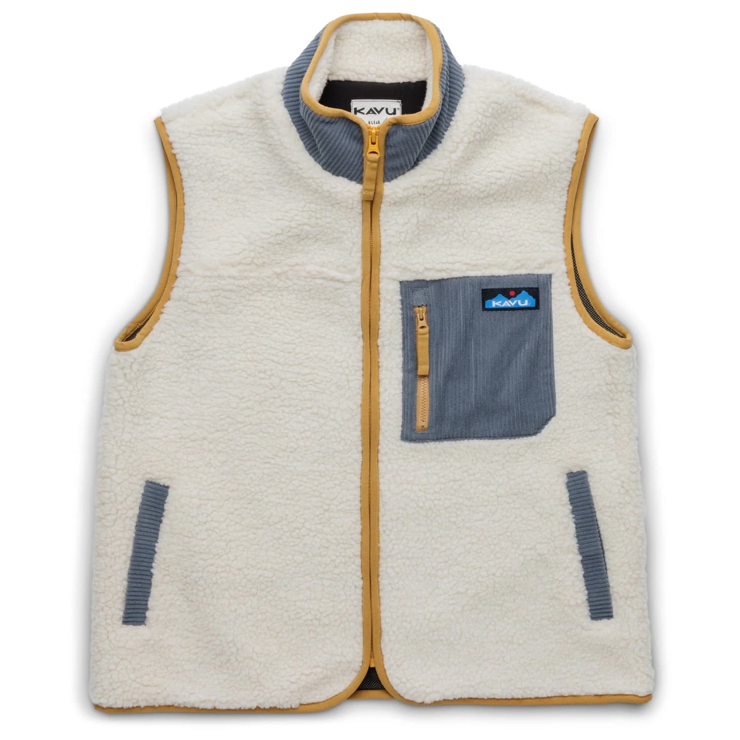 Дамски поларен елек KAVU Women's Ozette Fleece vest - Natural