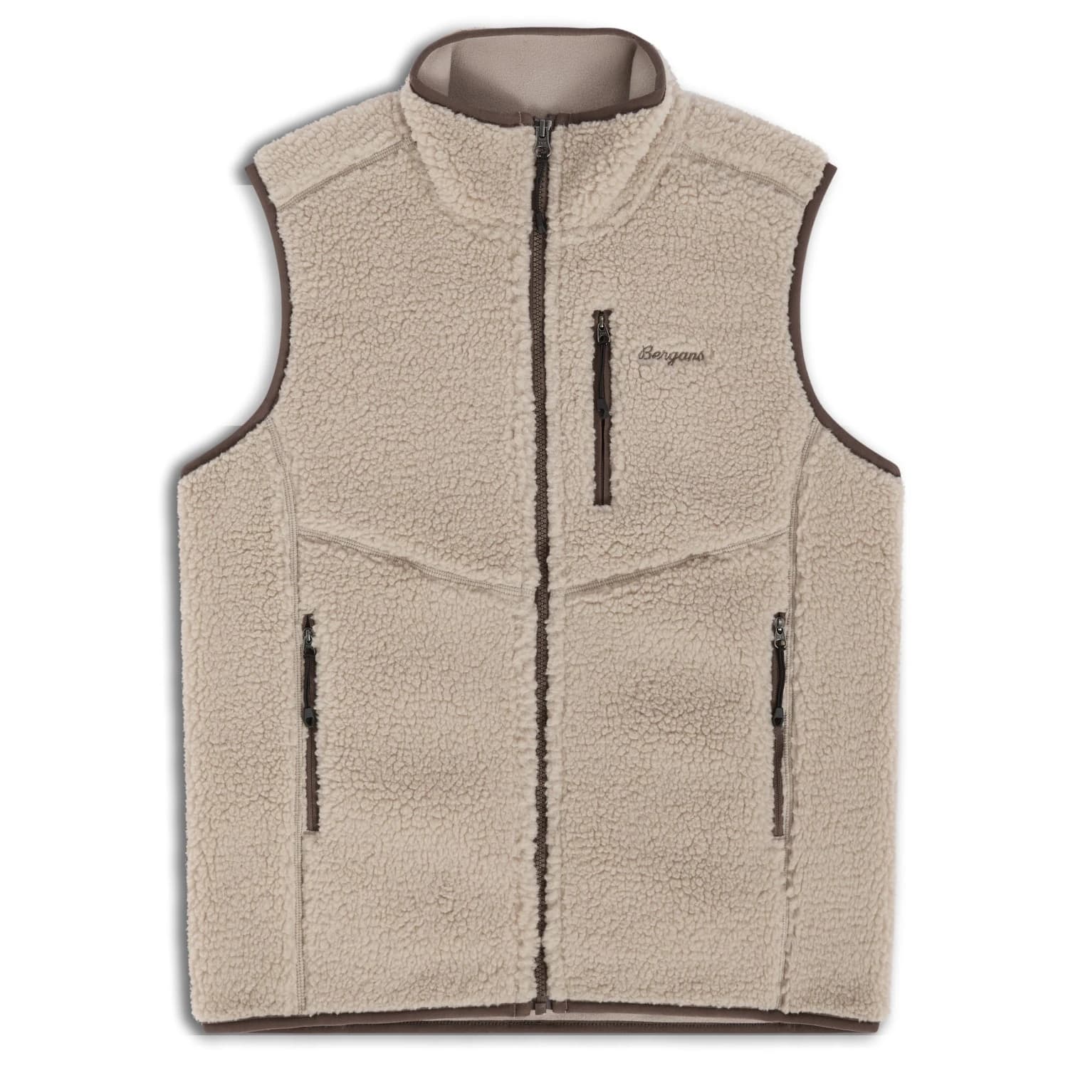 Дамски поларен елек Bergans Women's Lunnan Pile Fleece Vest Fleece vest - Coastal Sand