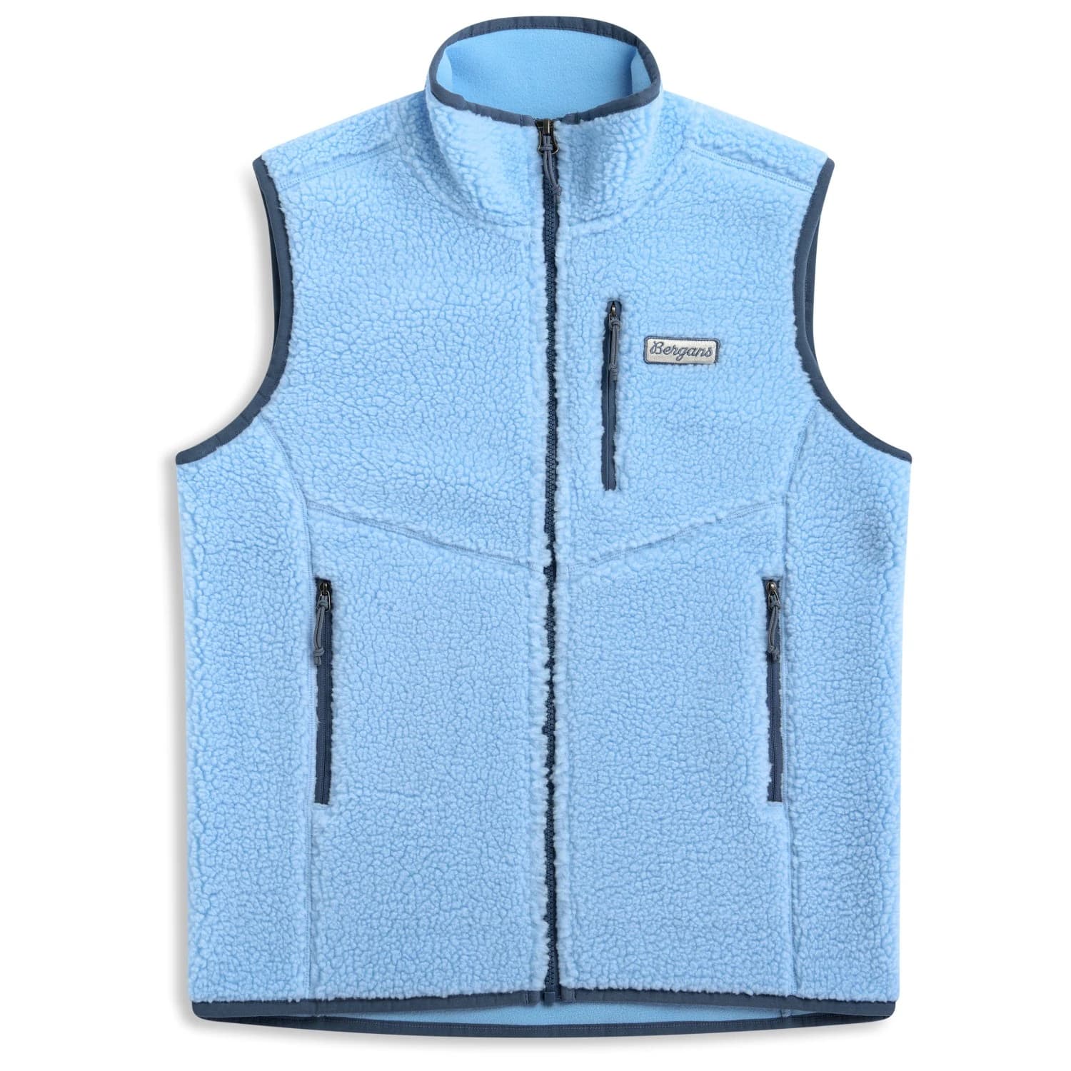Поларен елек Bergans Women's Lunnan Pile Fleece Vest Fleece vest - Cool Blue