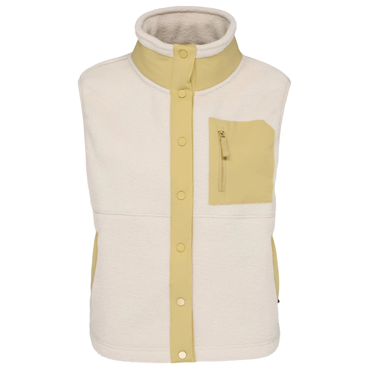 Вълнен елек Stoic Women's MerinoSoftFleece MMXX.Karmas Vest Fleece vest - Sand White / Wheat Brown