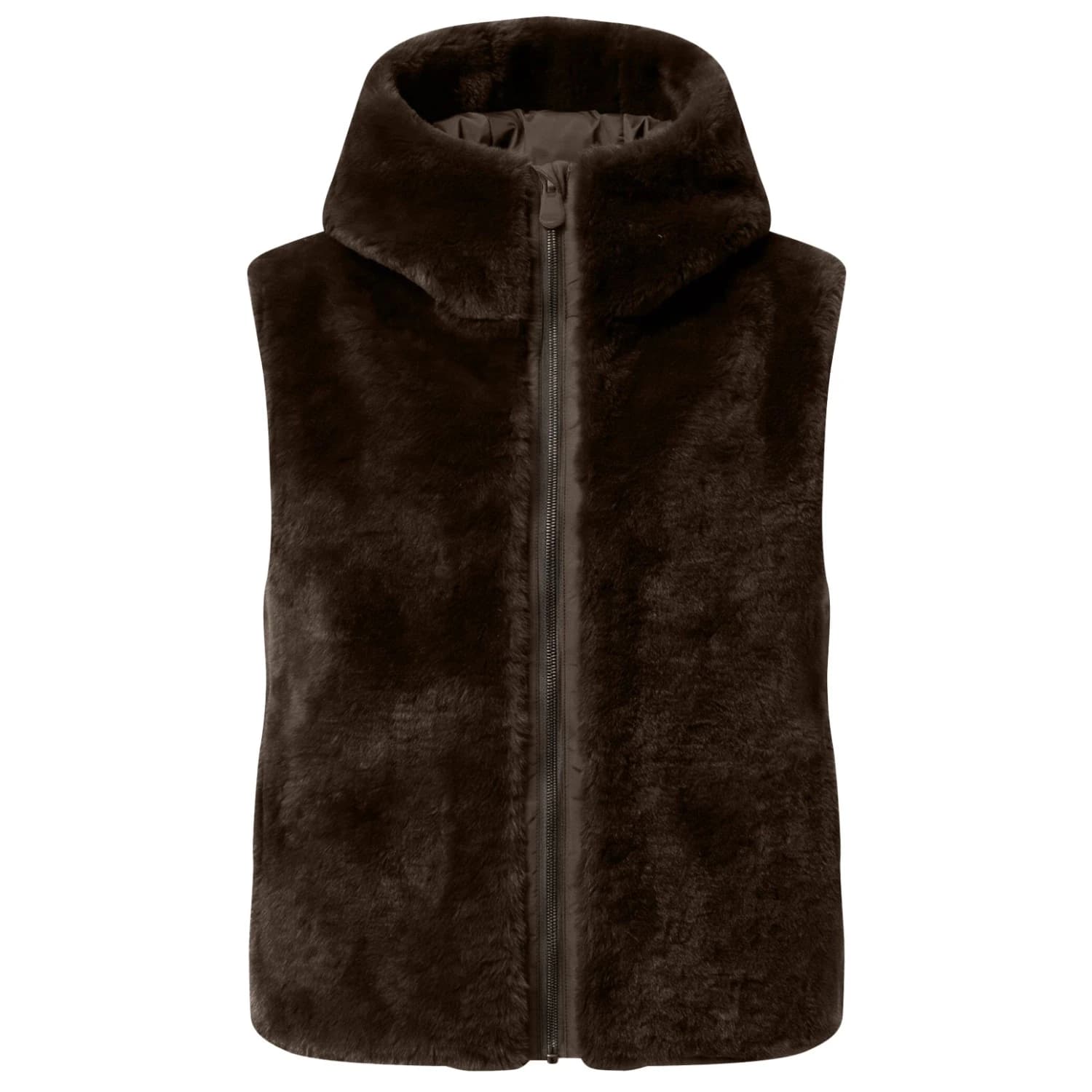 Синтетичен елек Save the Duck Women's Cassandra Synthetic vest - Soil Brown