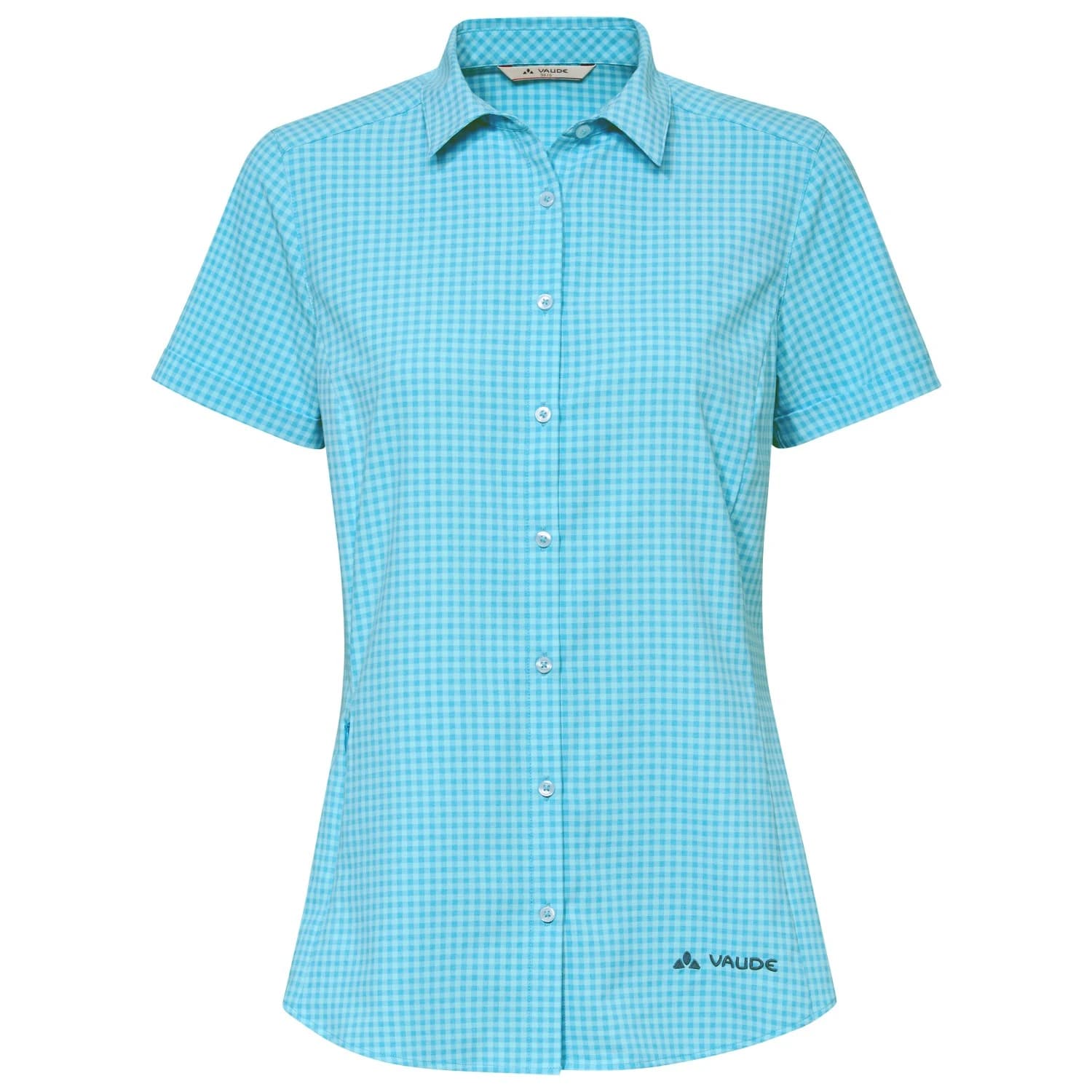 Дамска блуза Vaude Women's Seiland Shirt III Blouse - Aqua