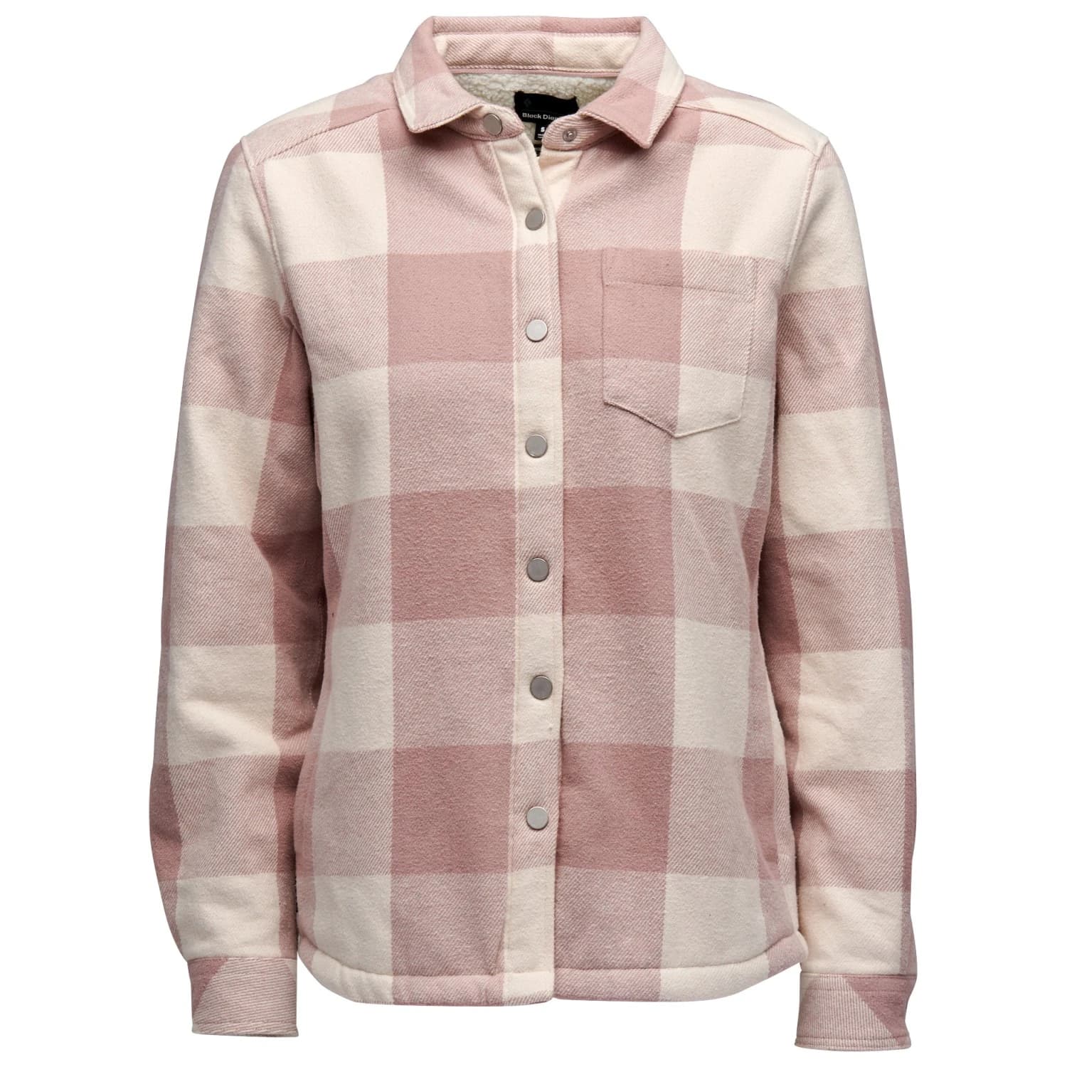 Дамско ежедневно яке Black Diamond Women's Project Lined Flannel Shirt - Pale Mauve / Off White Plaid