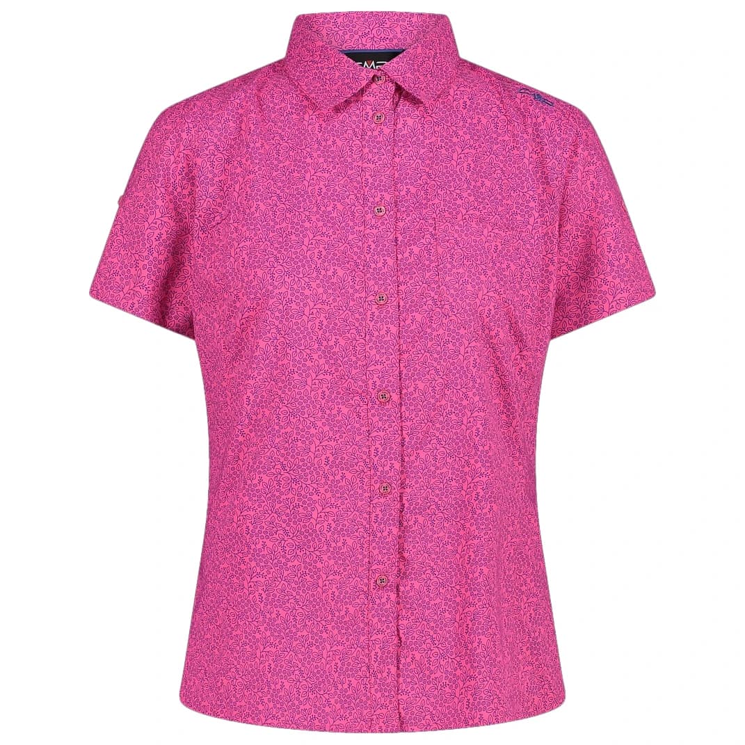 Блуза CMP Women's Shirt with Chest Pocket Blouse - Magenta / Pink Fluo