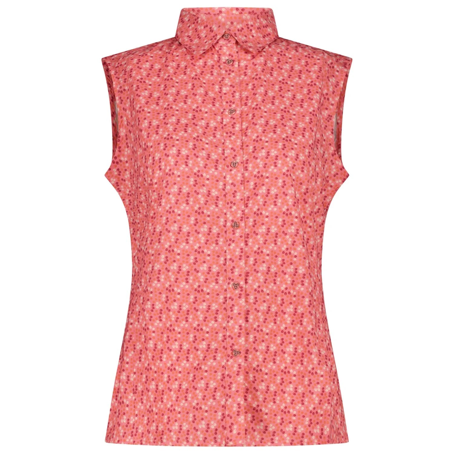 Дамска блуза CMP Women's Shirt with Pattern Blouse - Coral