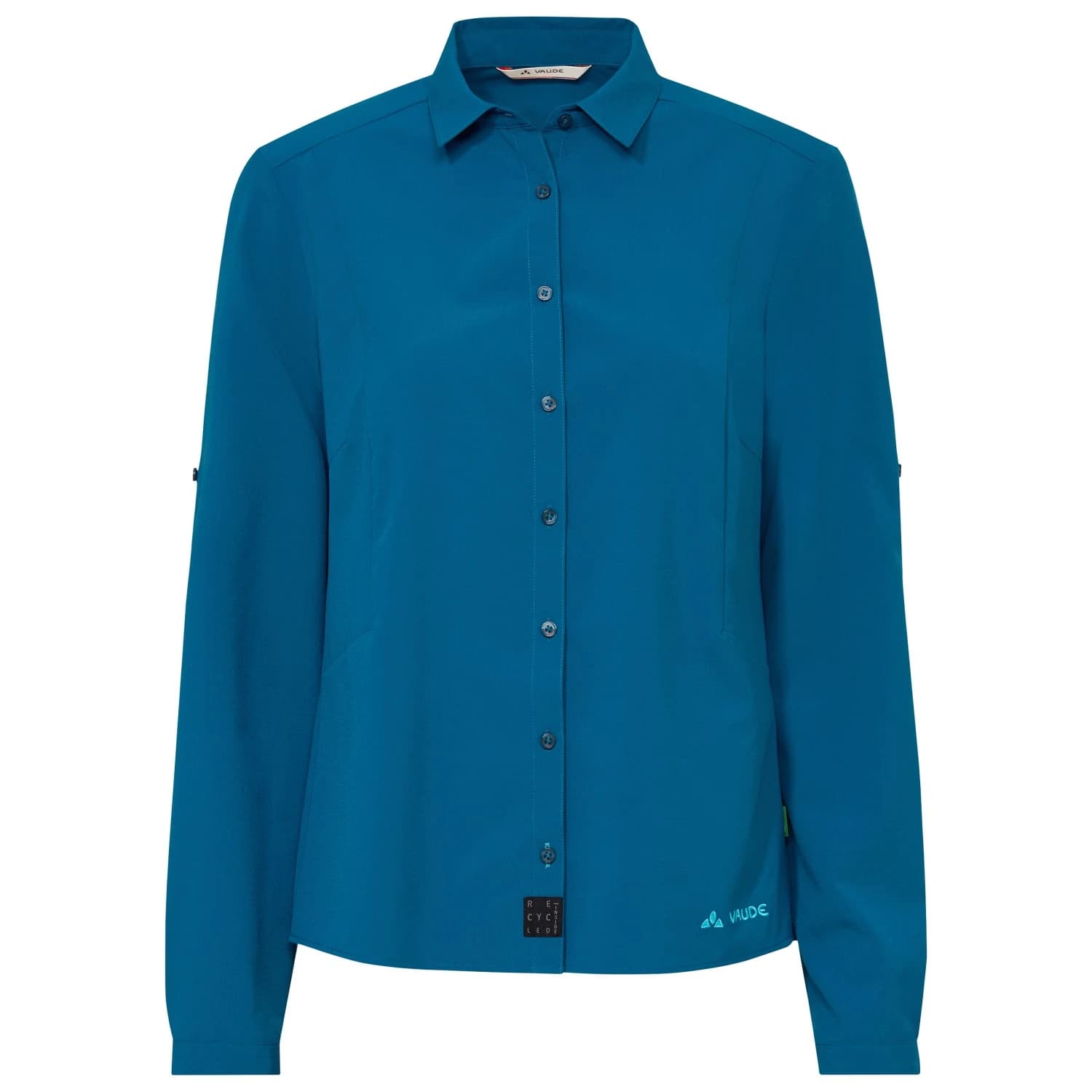 Дамска блуза Vaude Women's Rosemoor L/S Shirt IV Blouse - Shore Blue